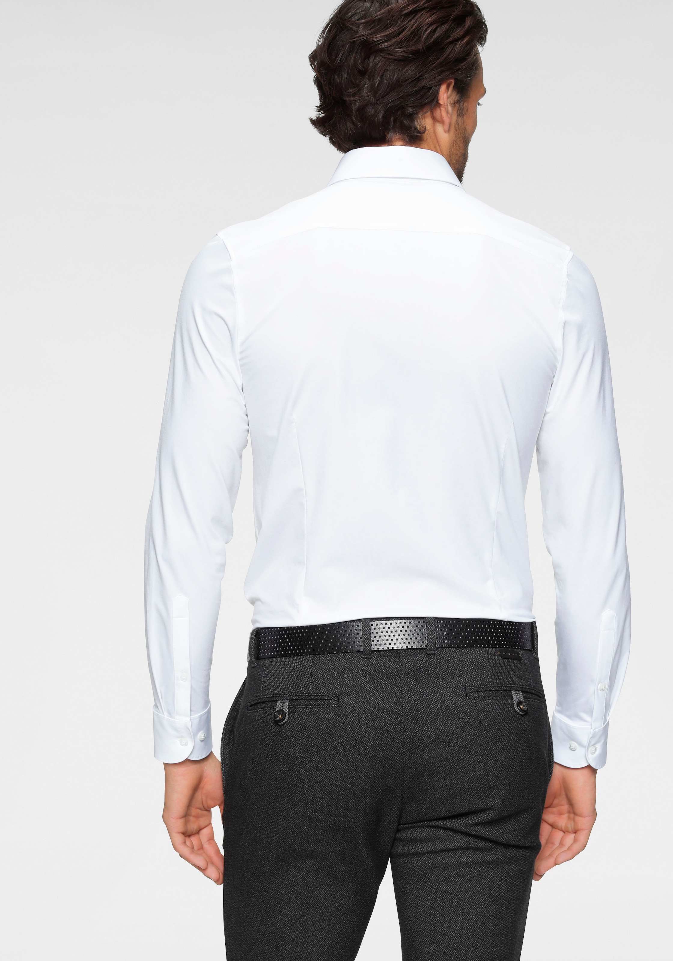 OLYMP Chemise d'affaires »Level Five body fit Jerseyshirt« en qualité jersey