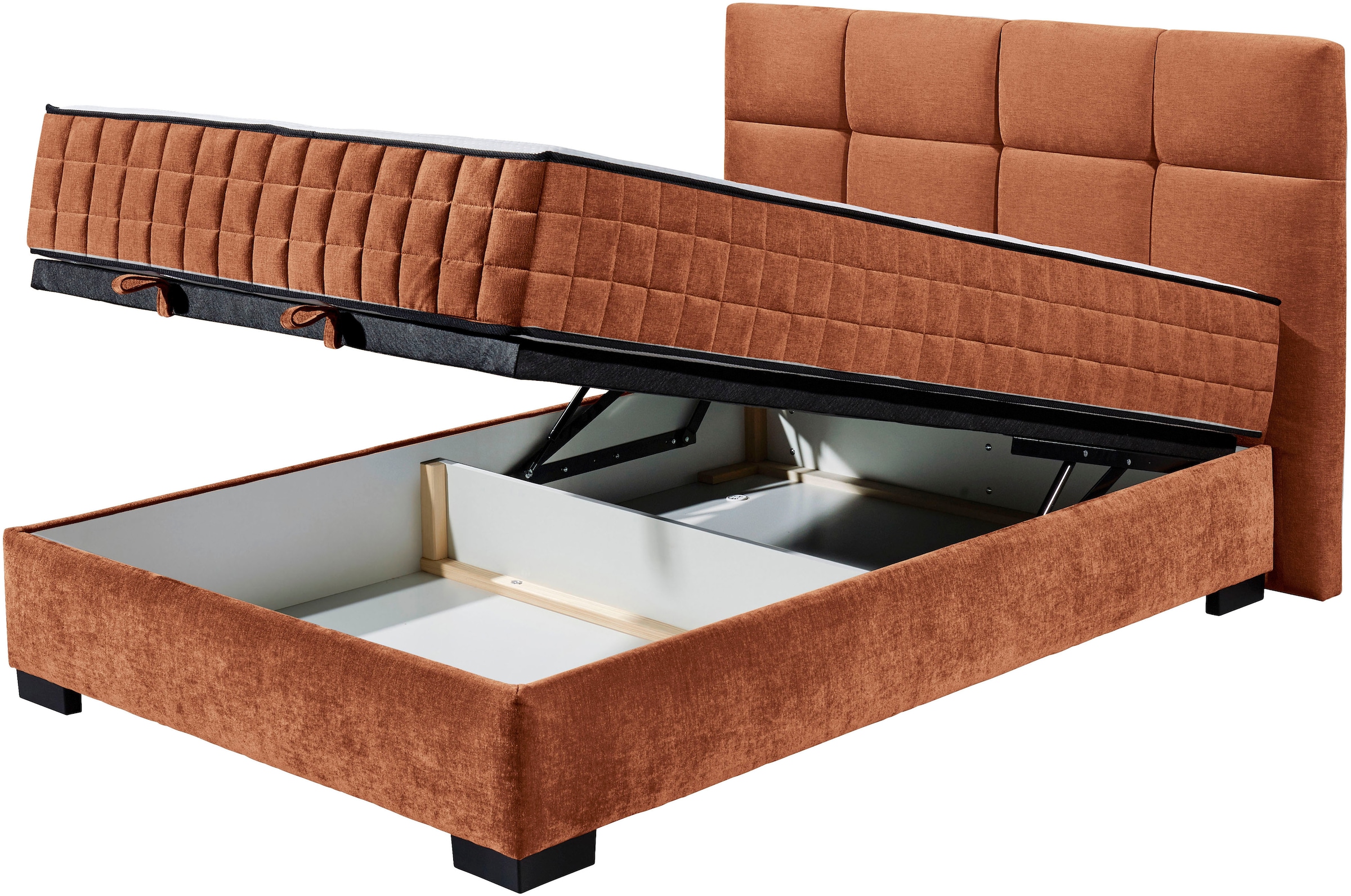 ED EXCITING DESIGN Lit de boxe »Nagol« mit Bettkasten, mit Wendematratze, erhältlich in verschiedenen Breiten