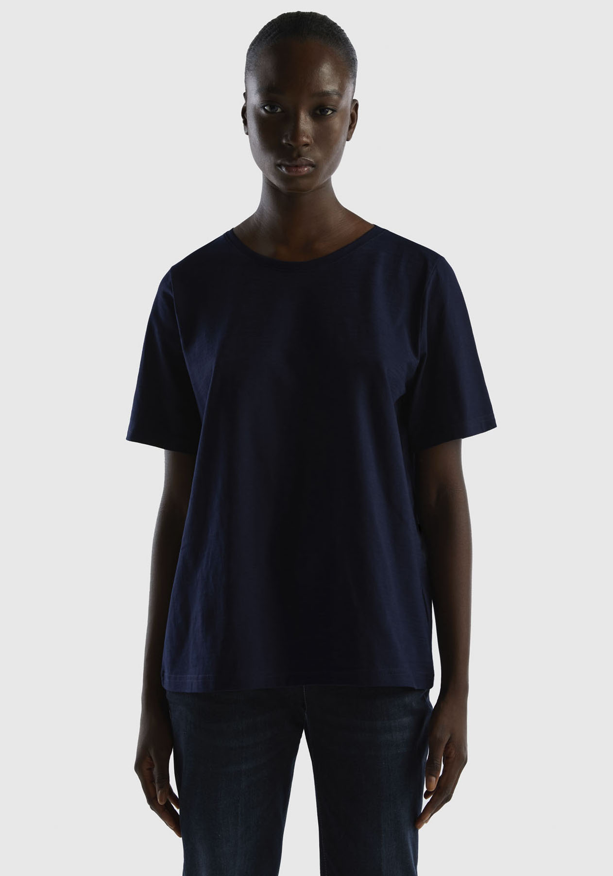 T-Shirt, in cleaner Basic-Optik