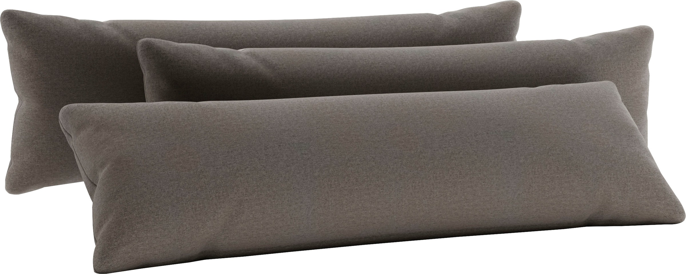 sit&more Housse de coussin »Leandro« wahlweise 2er- oder 3er-Nierenkissen-Set