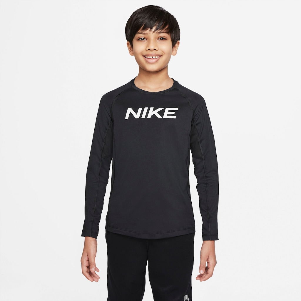 Nike Langarmshirt »Pro Dri-FIT Big Kids' (Boys') Long-Sleeve Top«