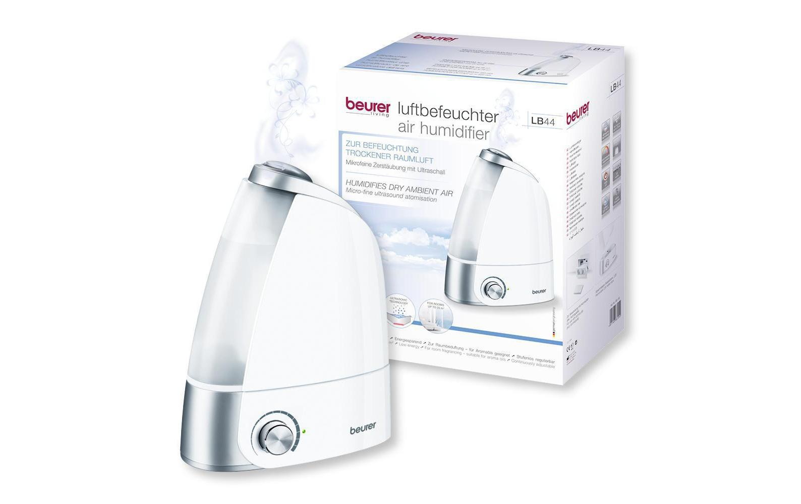 BEURER Luftbefeuchter »L«, 2,8 l Wassertank, Befeuchten, Ultraschallverneblung