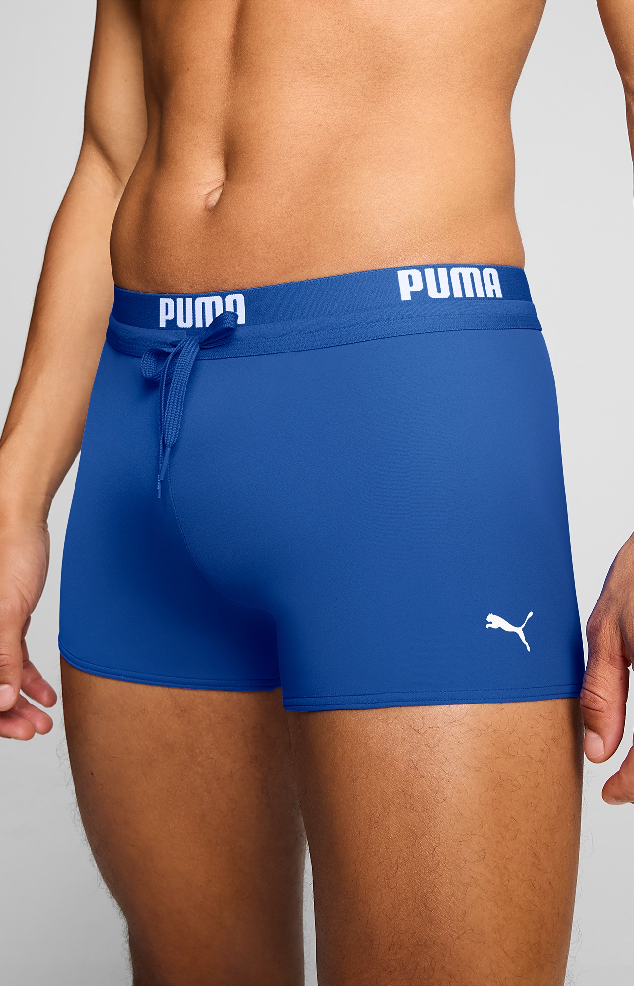 PUMA Maillot de bain »PUMA SWIM MEN LOGO TRUNKS« elastischer Logobund mit integriertem Kordelzug