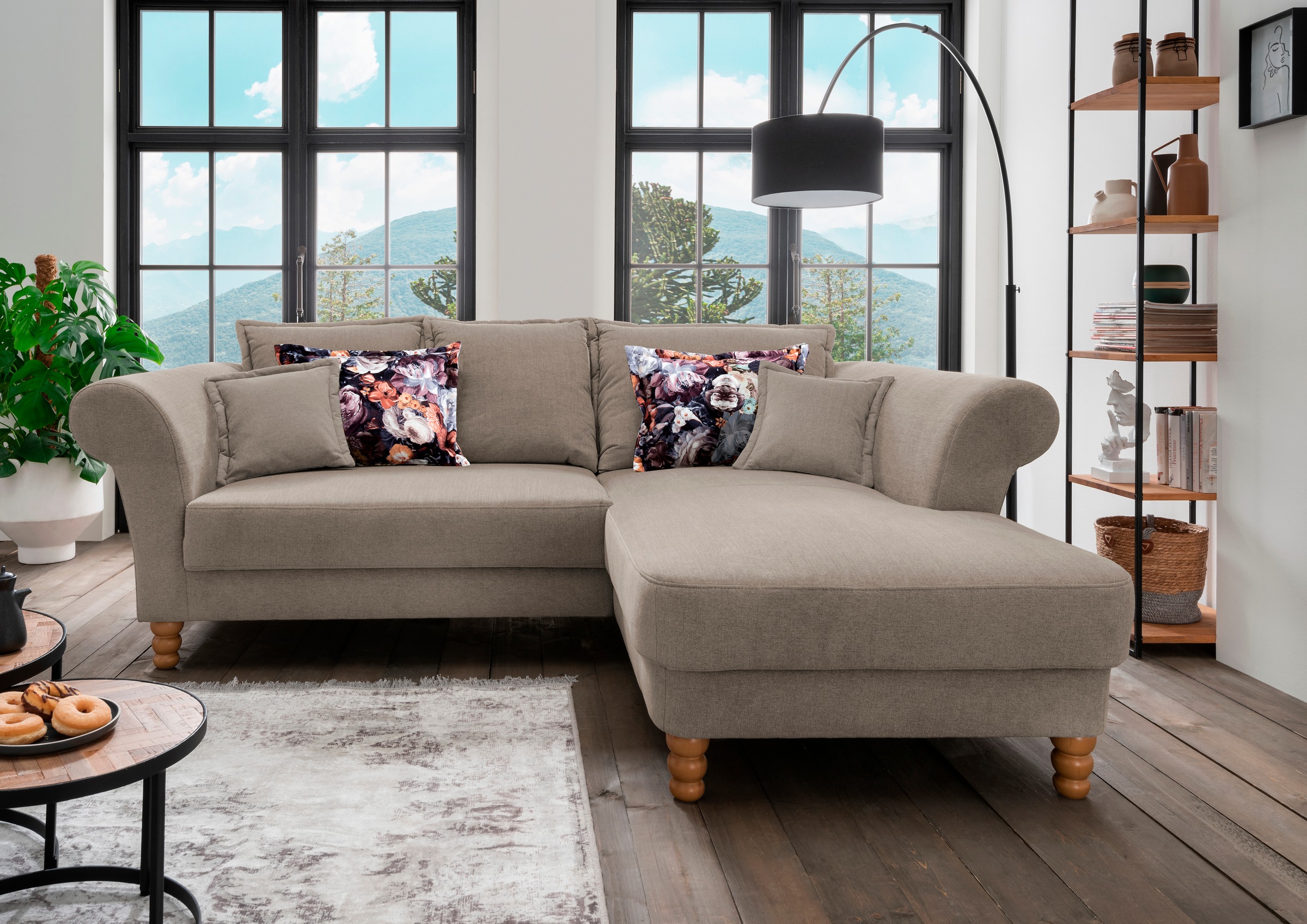 Home affaire Ecksofa »Tassilo L-Form«