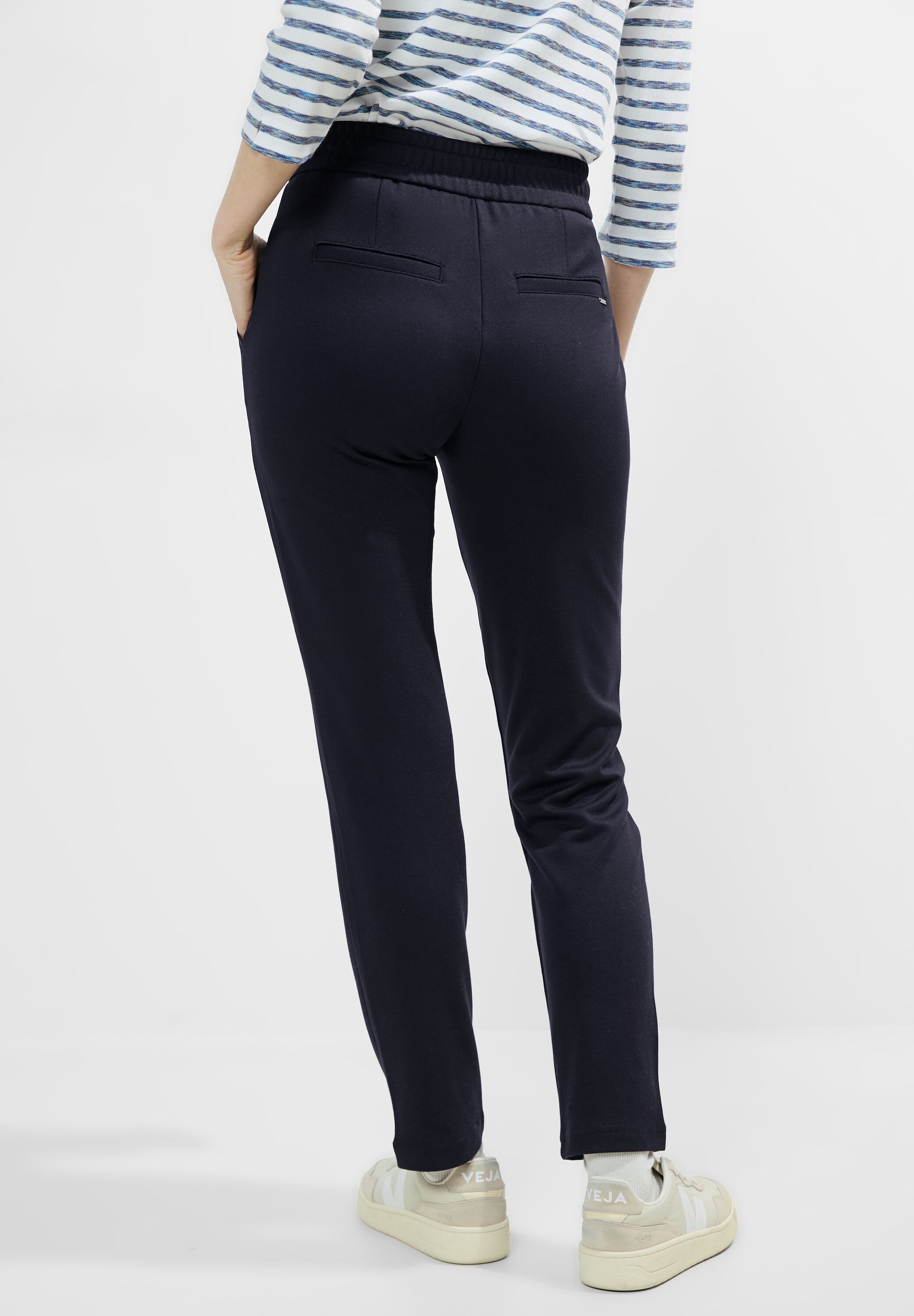 Cecil Jogger Pants »Tracey Solid«, mit Kordel und Eingrifftaschen