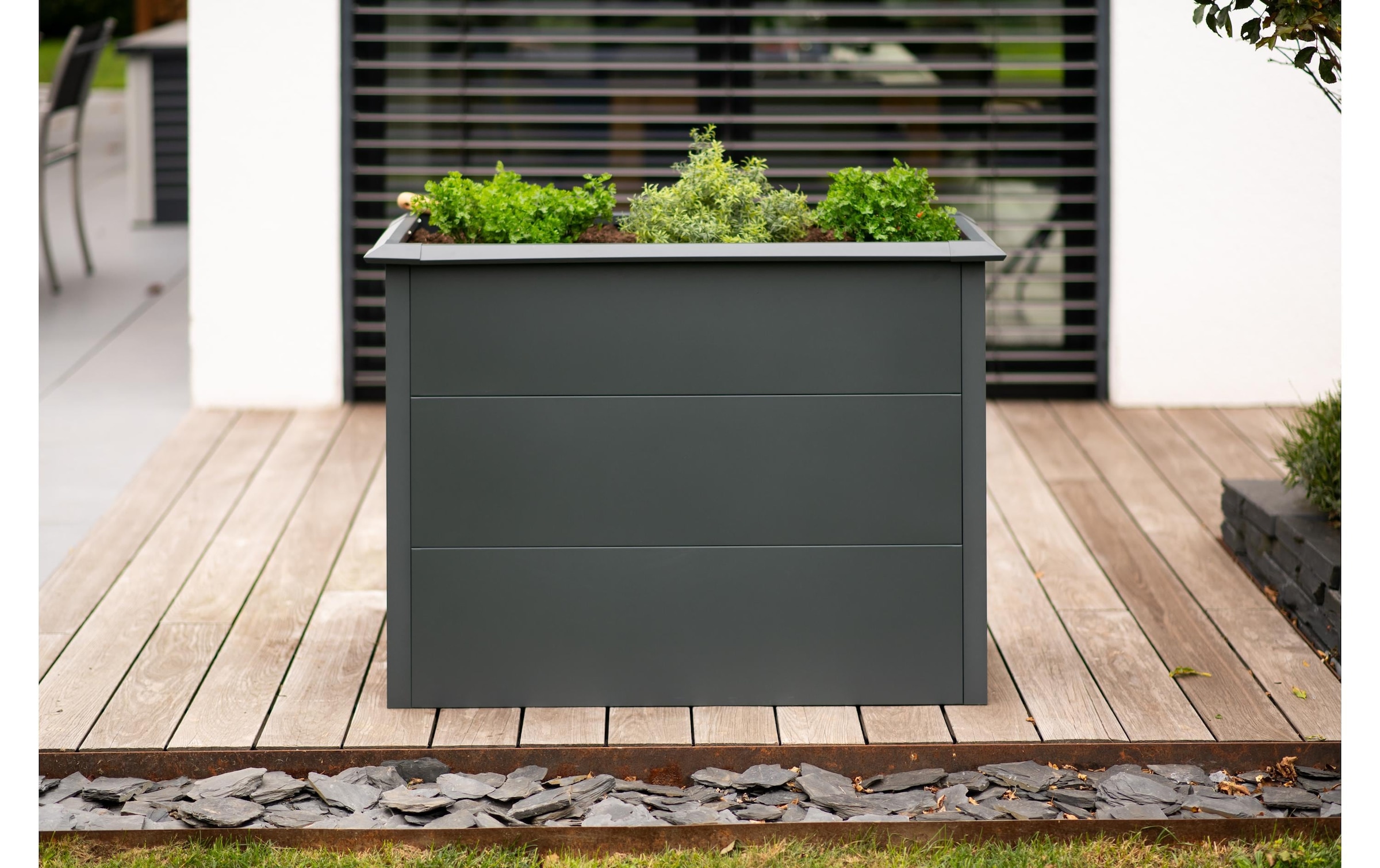 WESTMANN Hochbeet »Metall Hochbeet Primus M« Anthrazit, 100x50x77 cm