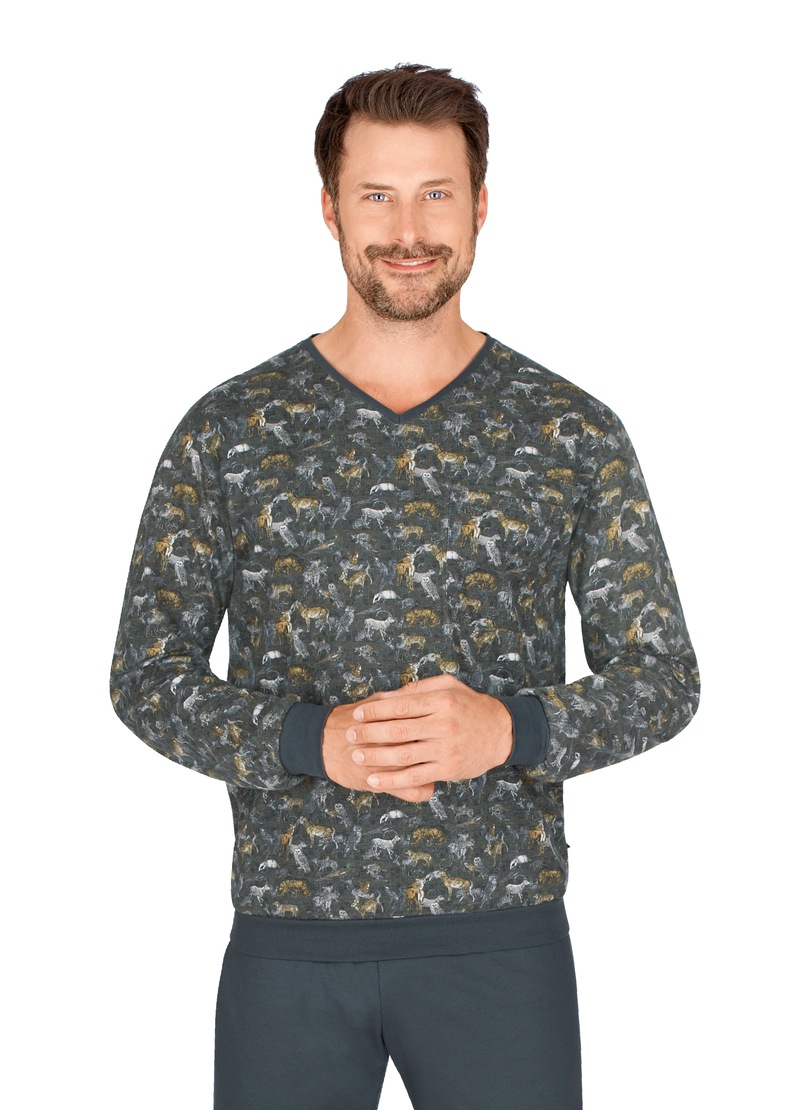 Image of Trigema V-Shirt, mit V-Ausschnitt bei Ackermann Versand Schweiz