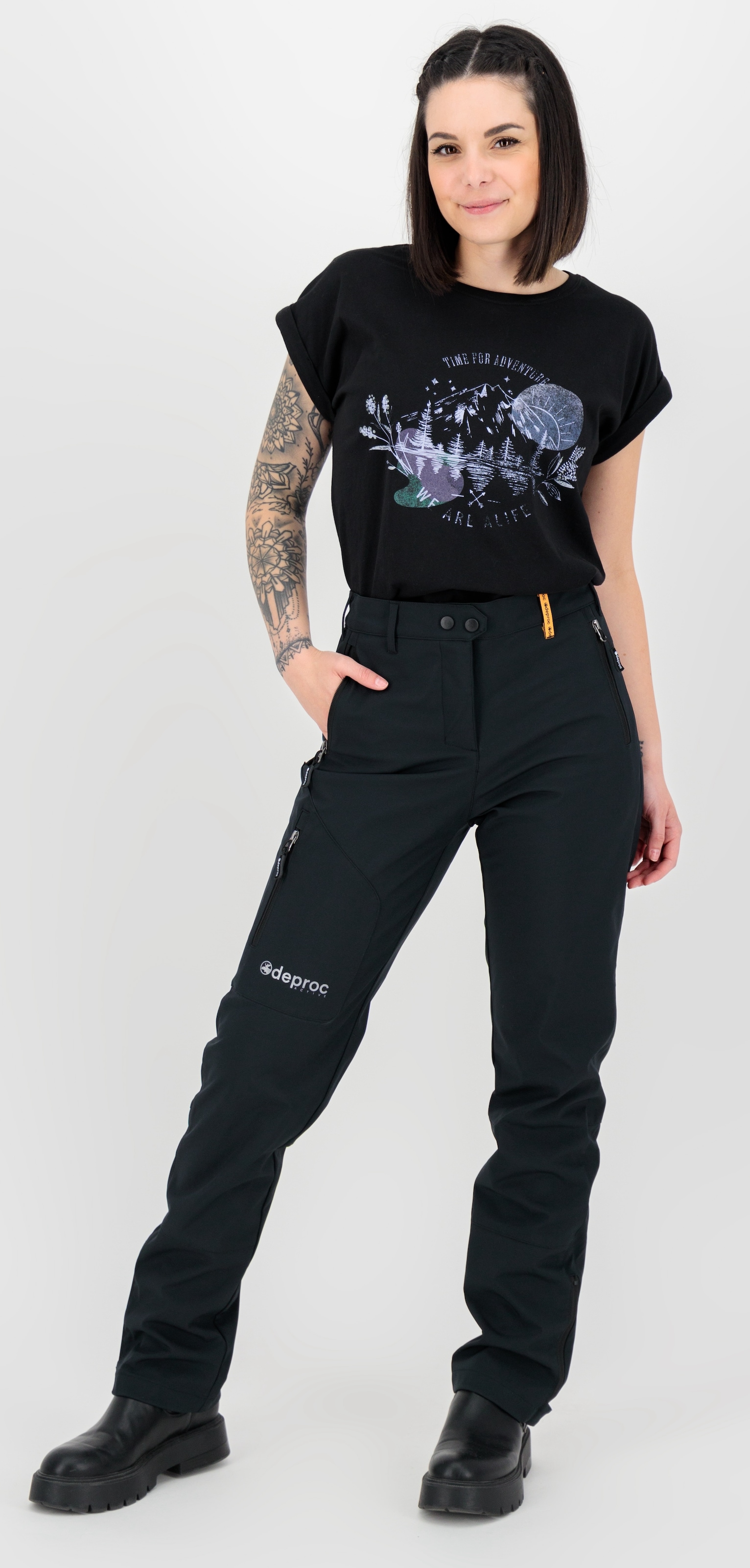 DEPROC Active Pantalon softshell »STERLING WOMEN«  auch in Grossen Grössen erhältlich