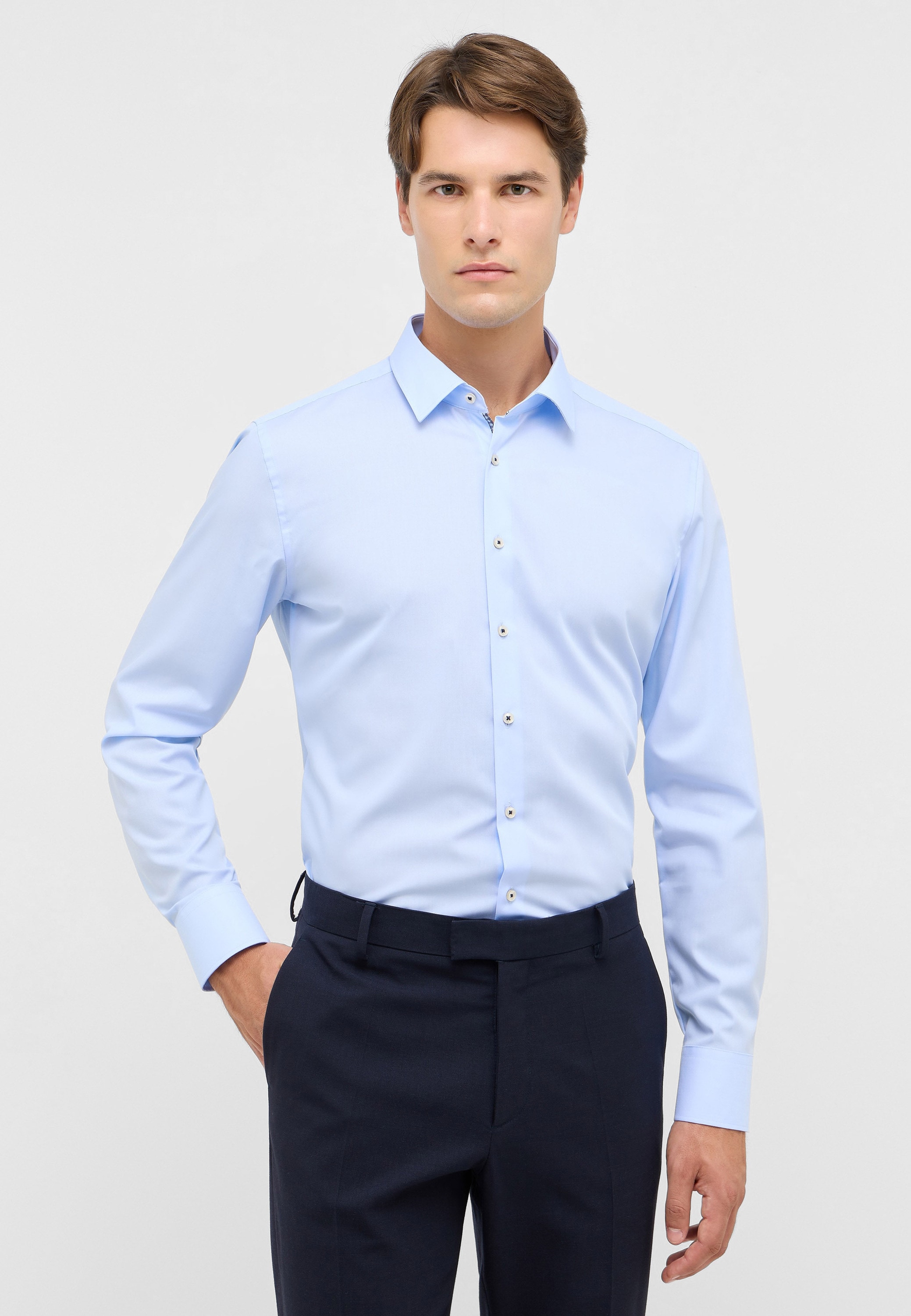 Eterna »SLIM FIT« NON IRON (bügelfrei)