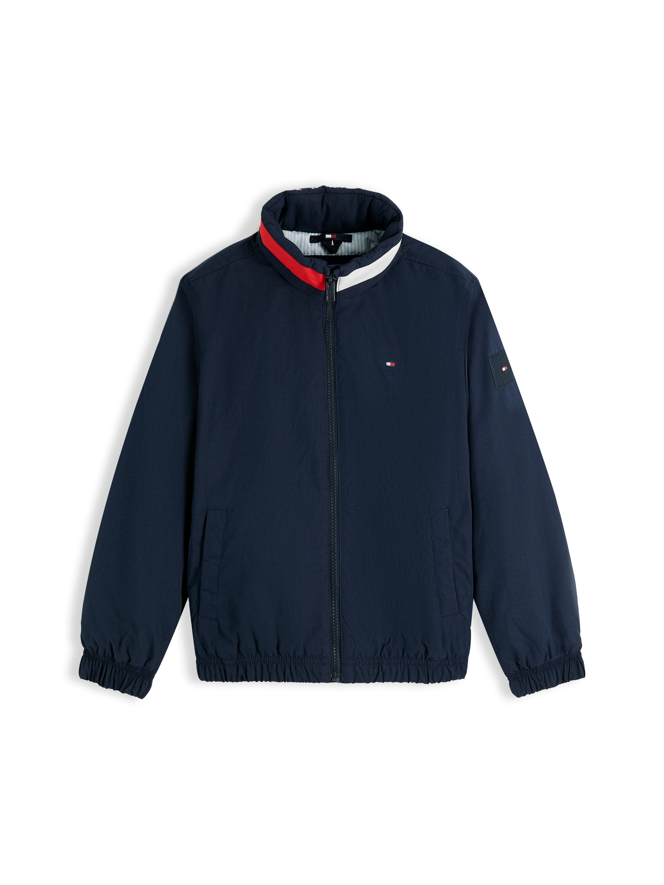 Tommy Hilfiger Blouson avec capuche Capuche dissimulable dans le col, coupe Regular, enfants jusqu'à 16 ans