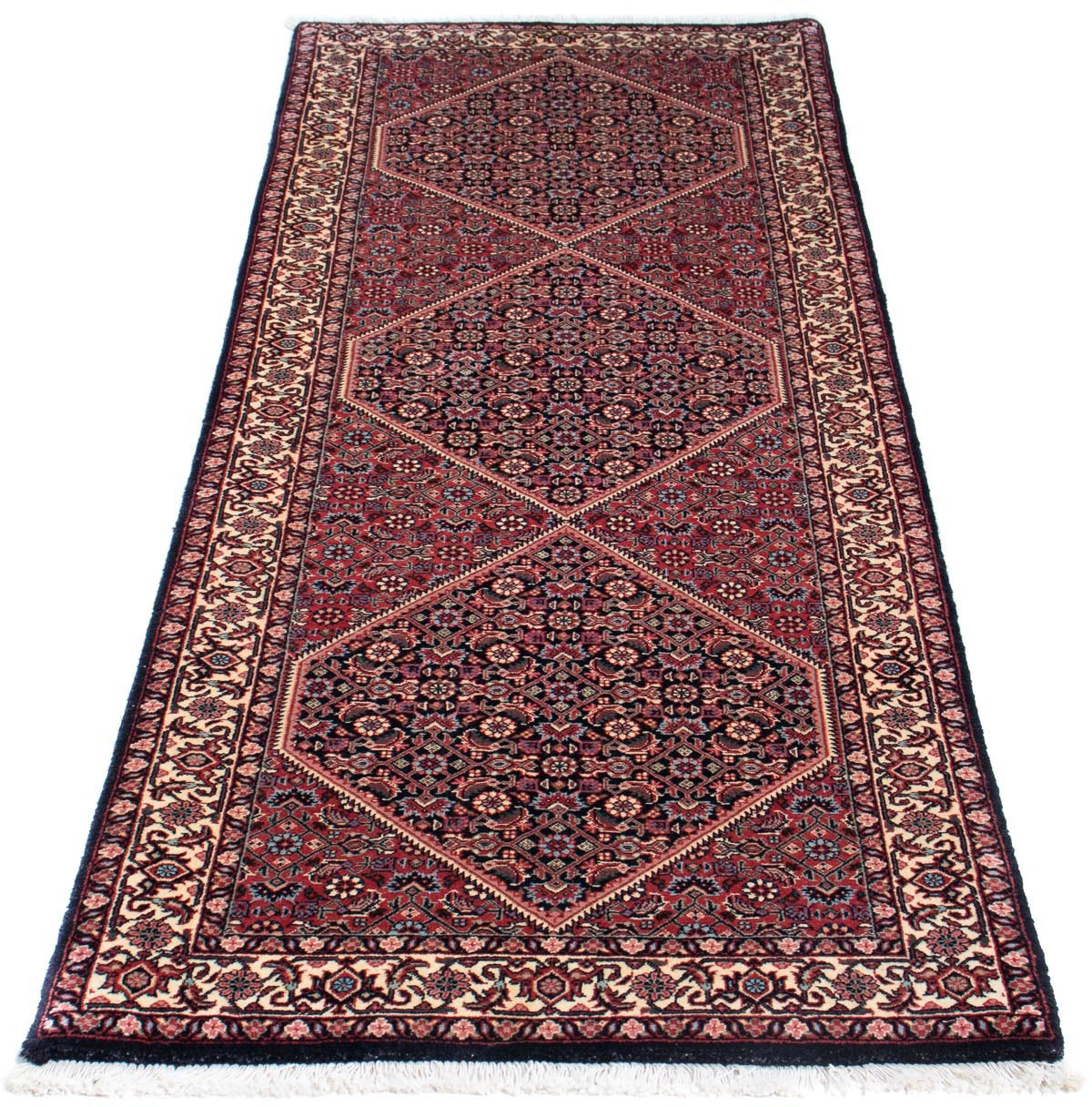 Image of morgenland Seidenteppich »Bidjar Stark Gemustert 212 x 73 cm«, rechteckig, 1 mm Höhe, Unikat mit Zertifikat bei Ackermann Versand Schweiz