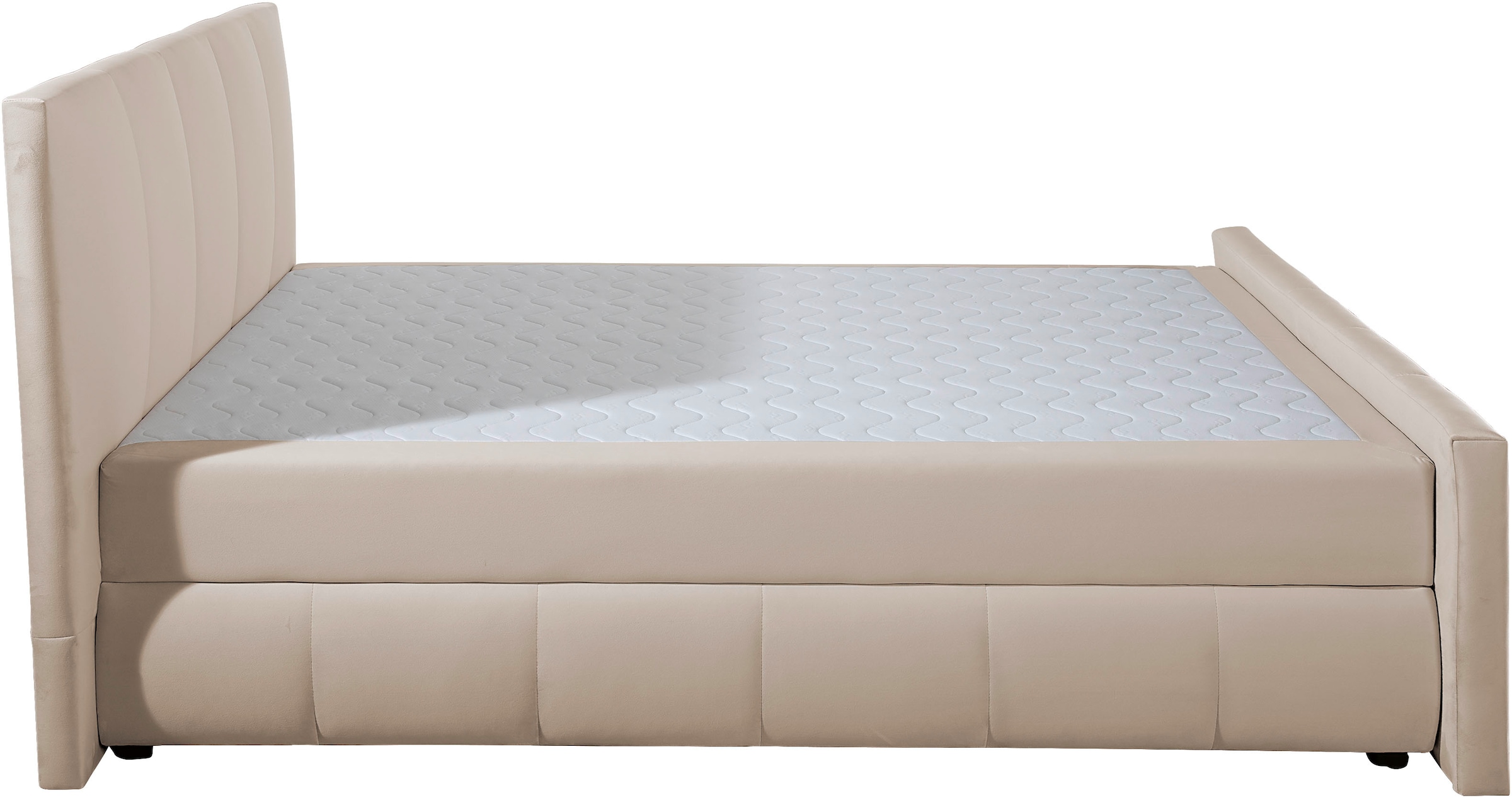 Home affaire Boxbett »Hanelore inkl. Bettkasten und Topper« Boxbett mit Bettkasten und Fussteil, inkl. Topper