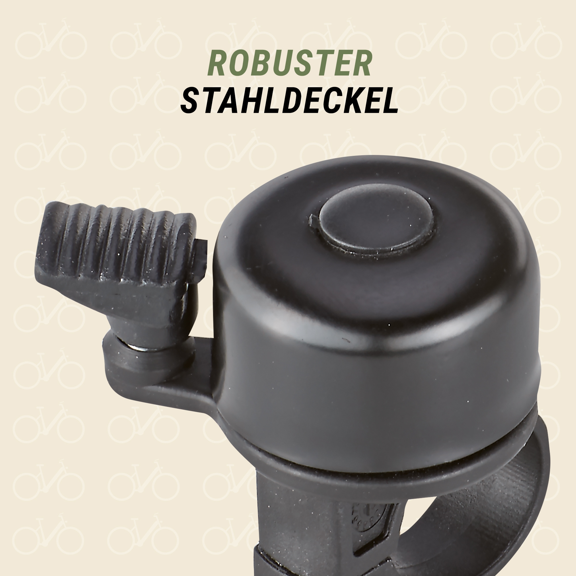 Prophete Sonnette de vélo »Fahrradklingel«