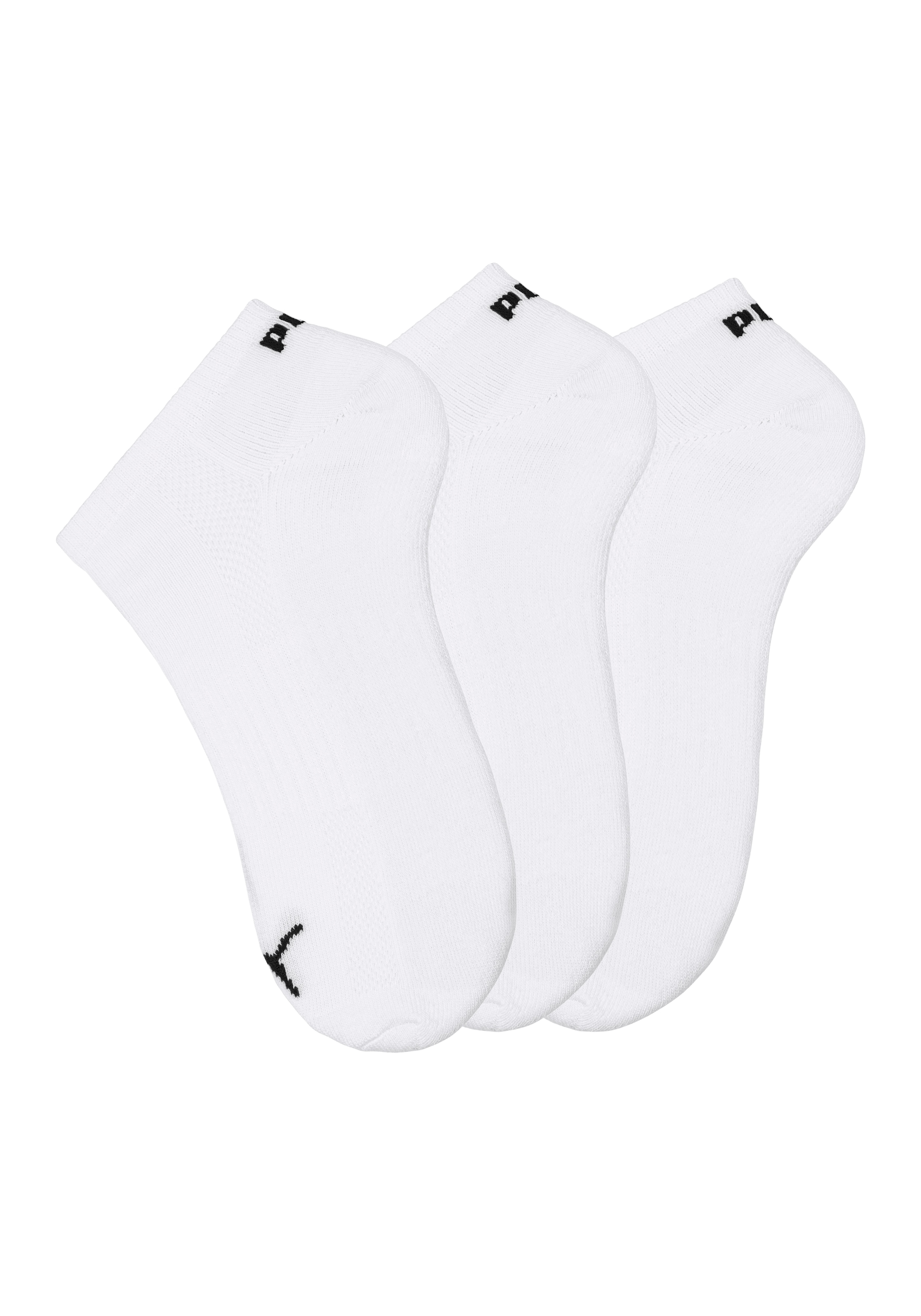 PUMA Sneakersocken, (3 Paar), mit Frottee