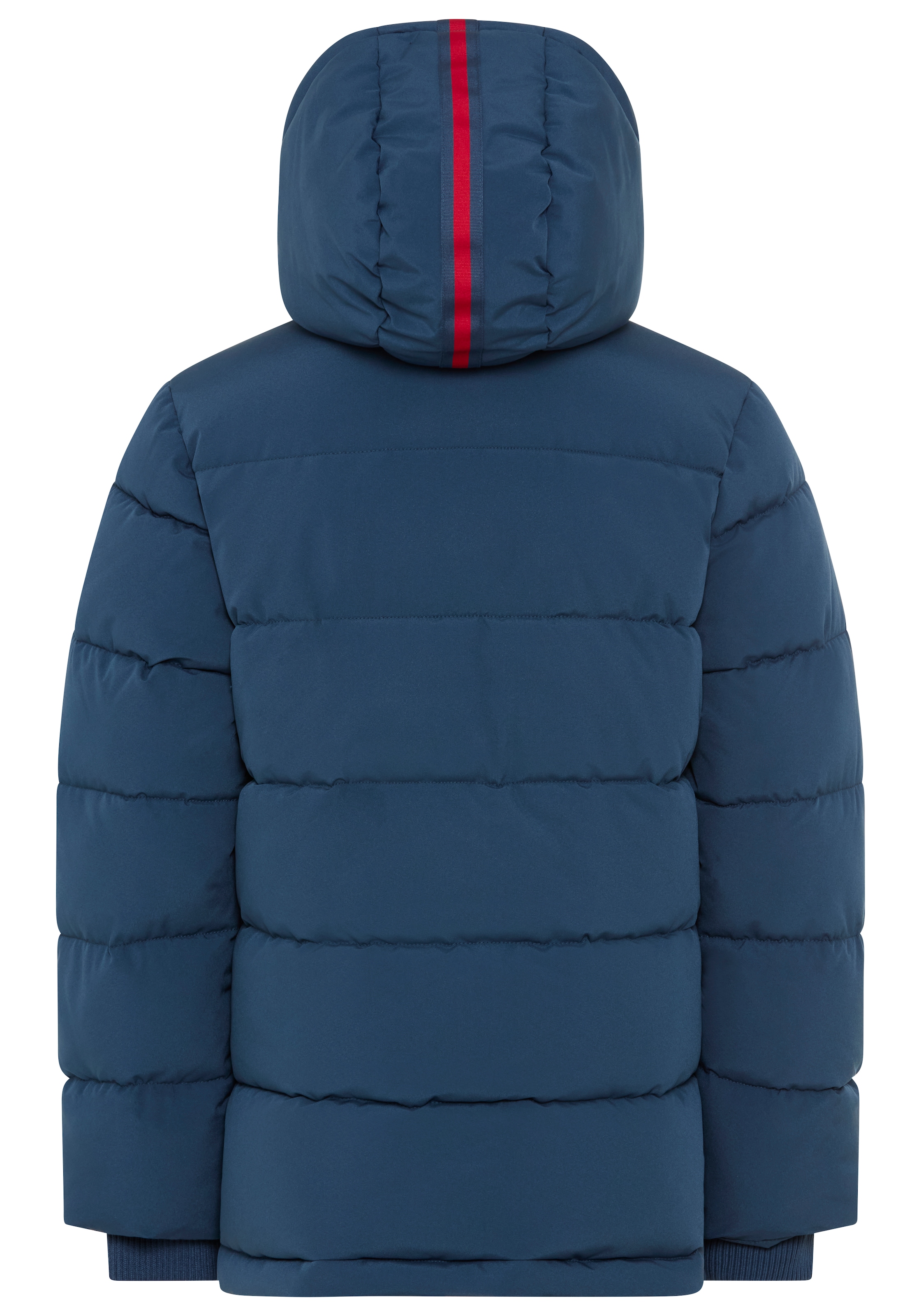 KIDSWORLD Outdoorjacke »Winterwarme Jacke, gesteppt« mit Kapuze Trendige Winterjacke mit refklektierenden Details