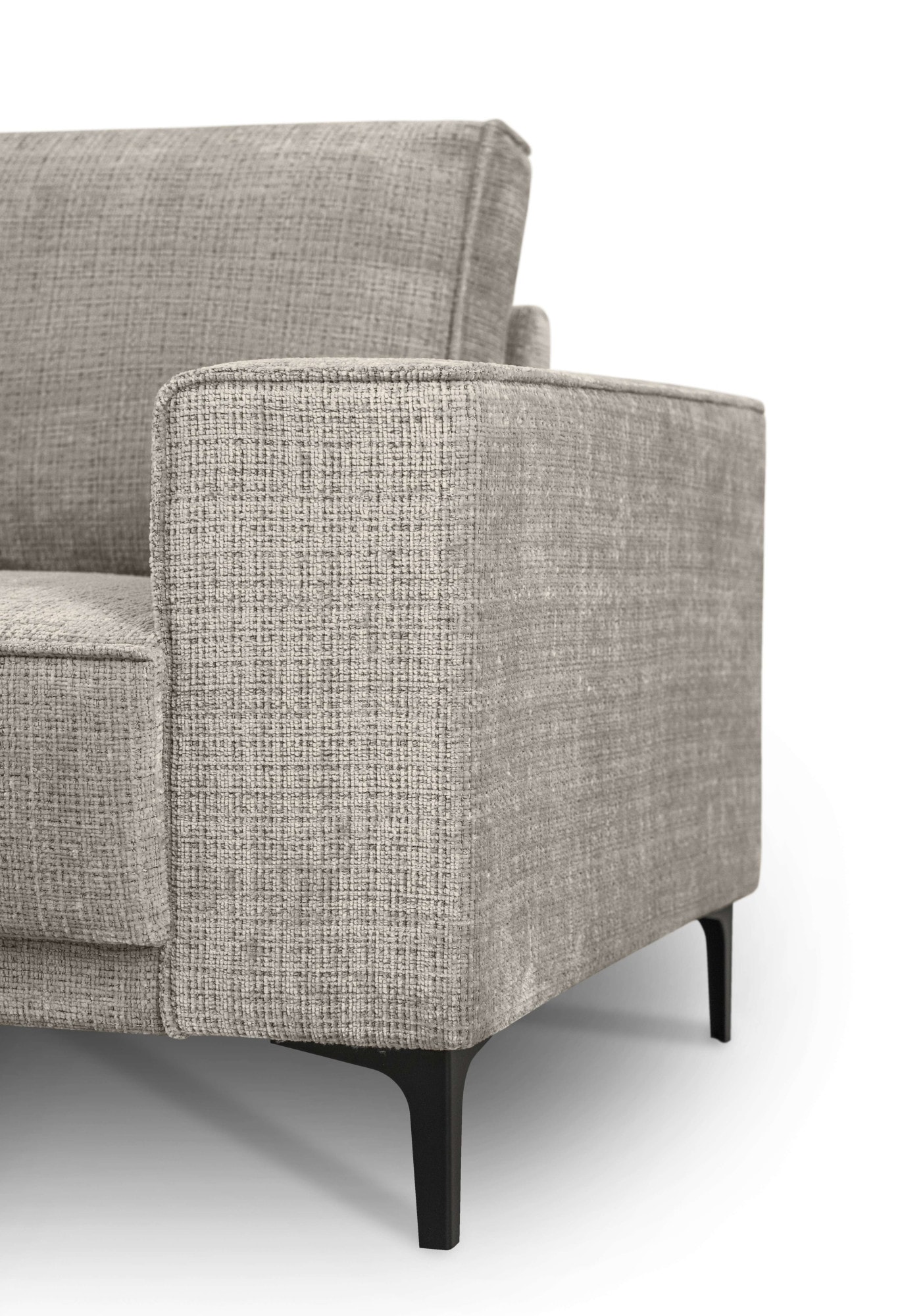 GOODproduct Wohnlandschaft »OLAND Chenille U-Form, XXL, B: 342 cm, Skandi-Design« Skandi-Design in Struktur, Flachgewebe, Luxus-Microfaser, Boucle