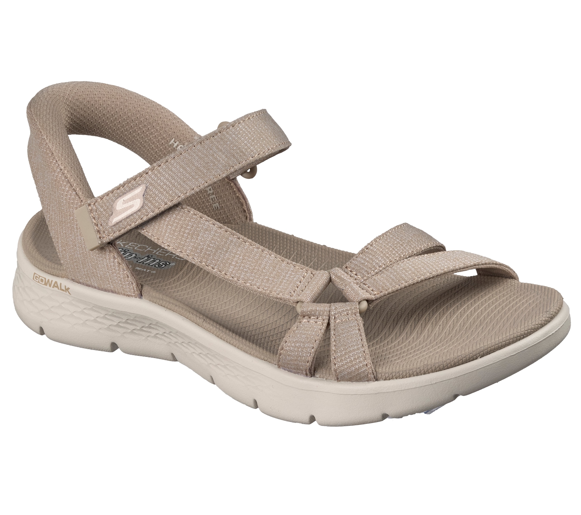 Skechers Sandale »GO WALK FLEX SANDAL-ILLUMINATE«  Sandalette, Trekking Sandale mit Gogo Mat Fussbett