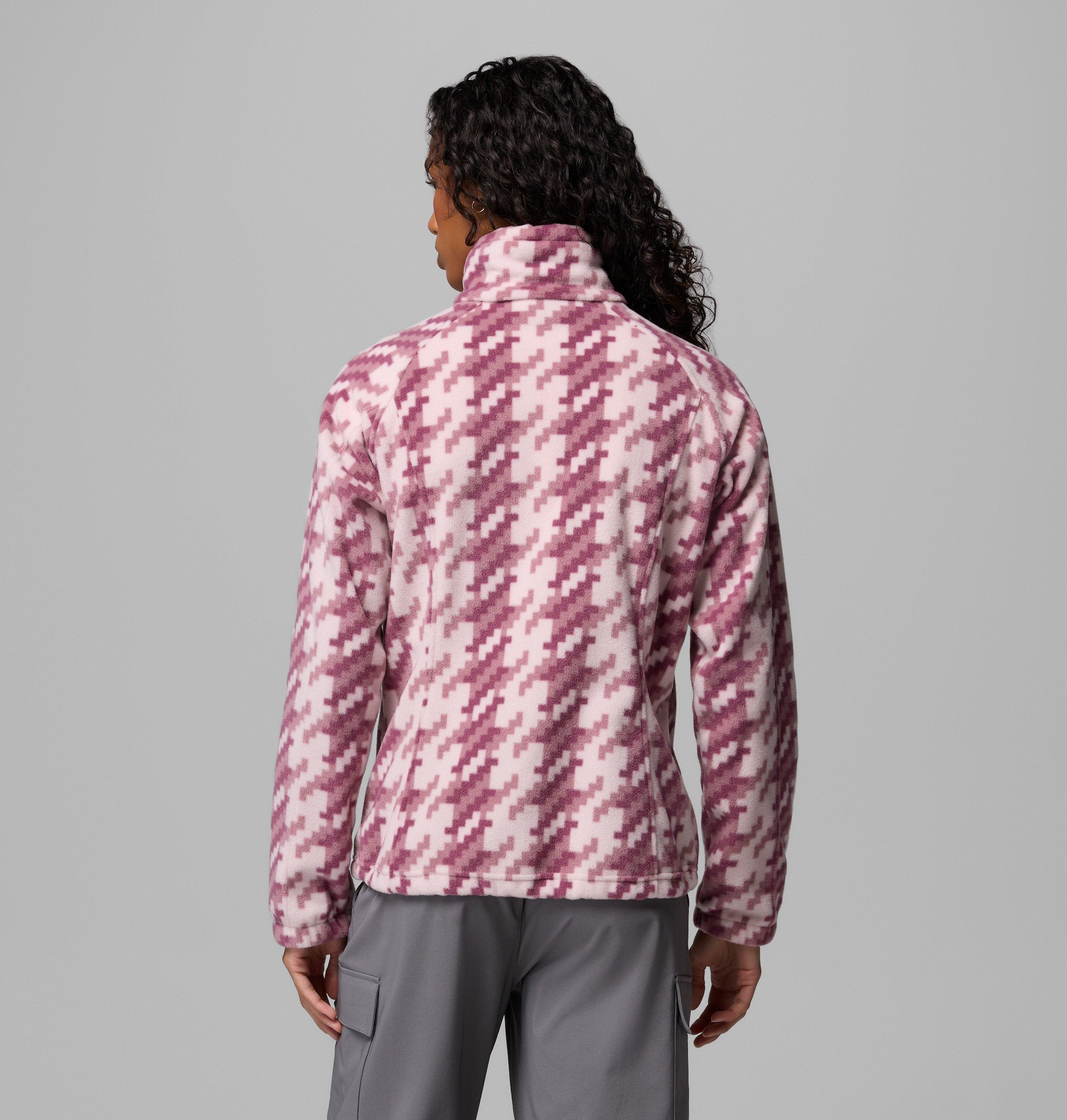 Columbia Fleecejacke »Benton Springs Printed Full Zip« mit Reissverschluss, wasserabweisend, windabweisend, atmungsaktiv