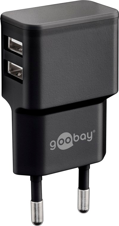 Goobay Chargeur de smartphone »Lightning Dual Ladeset«