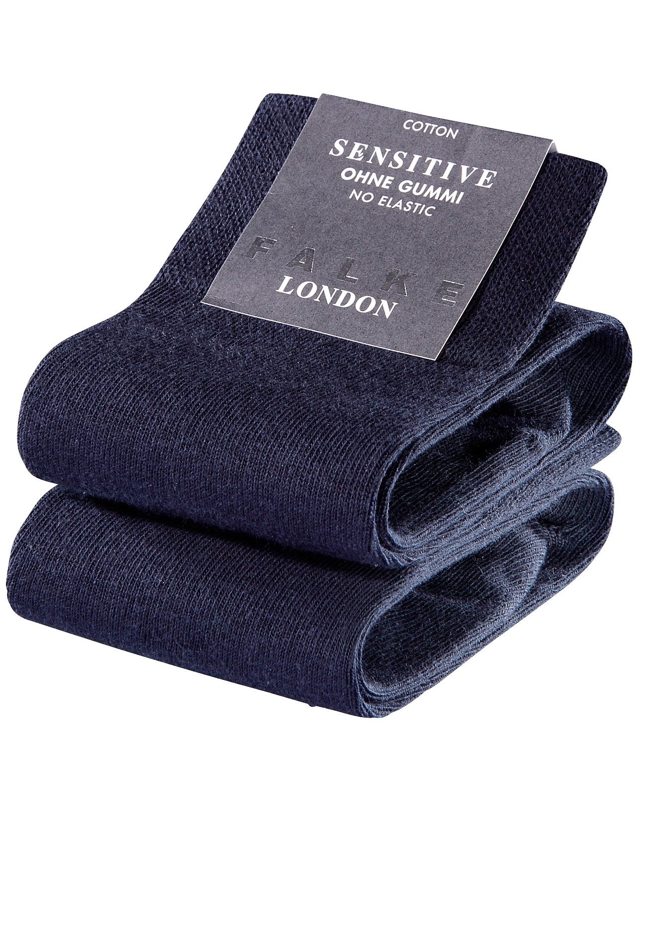 Socken »Sensitive London«, (2 Paar), mit sensitve Bündchen ohne Gummi