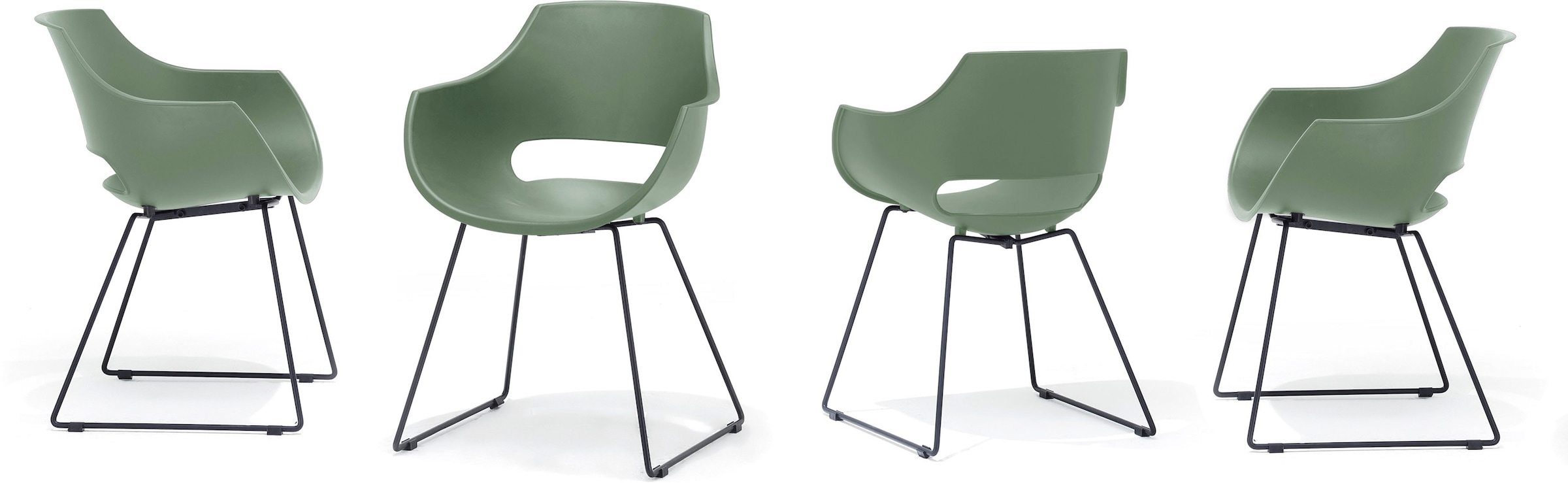 MCA furniture Schalenstuhl (Set), 120 St., Kg kaufen günstig »Rockville«, Stuhl belastbar bis 4