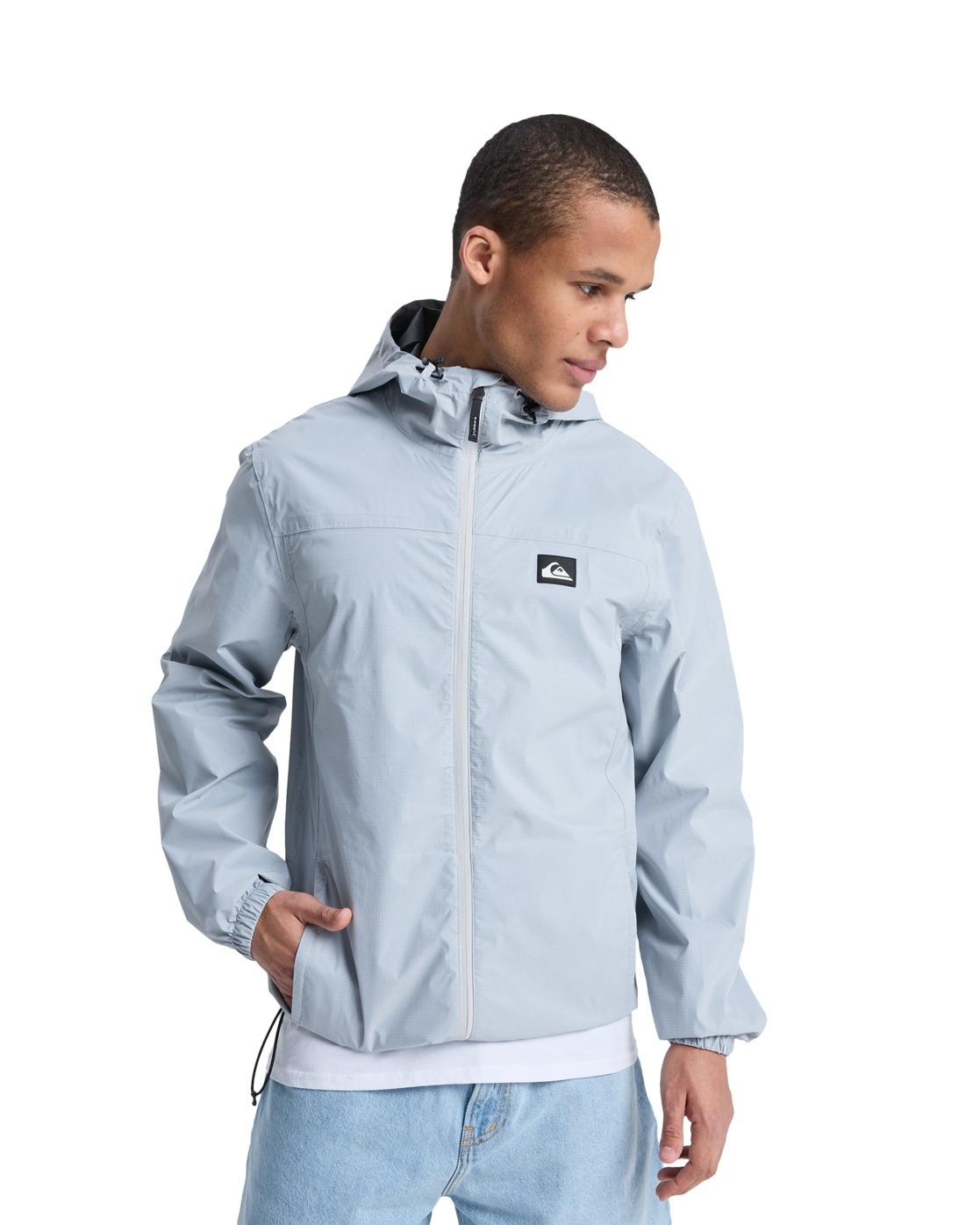 Image of Quiksilver Regenjacke "Overcast 3K Tape" mit Kapuze