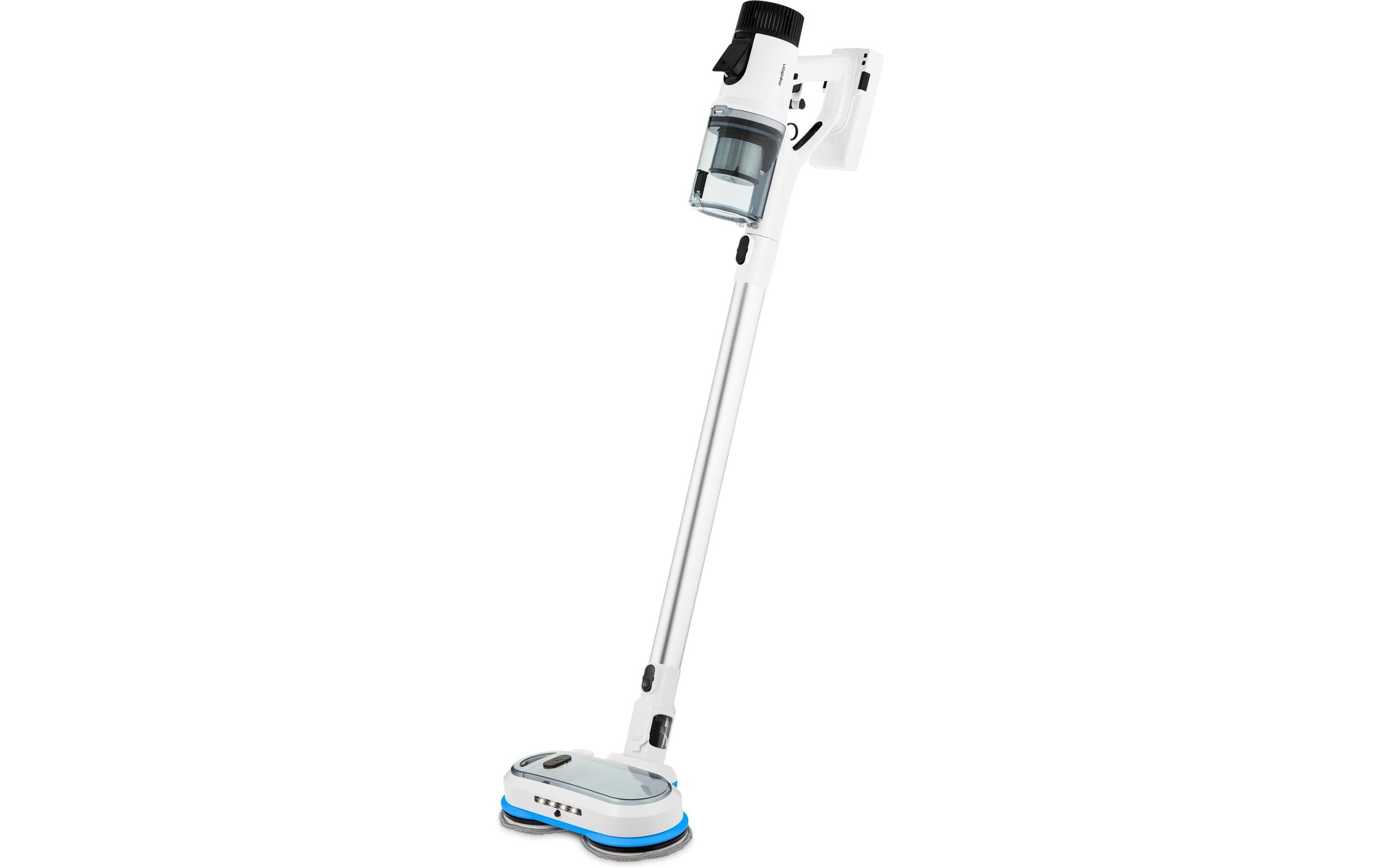 Medion® Akku-Stielstaubsauger »P400 W+ mit Wischaufsatz«