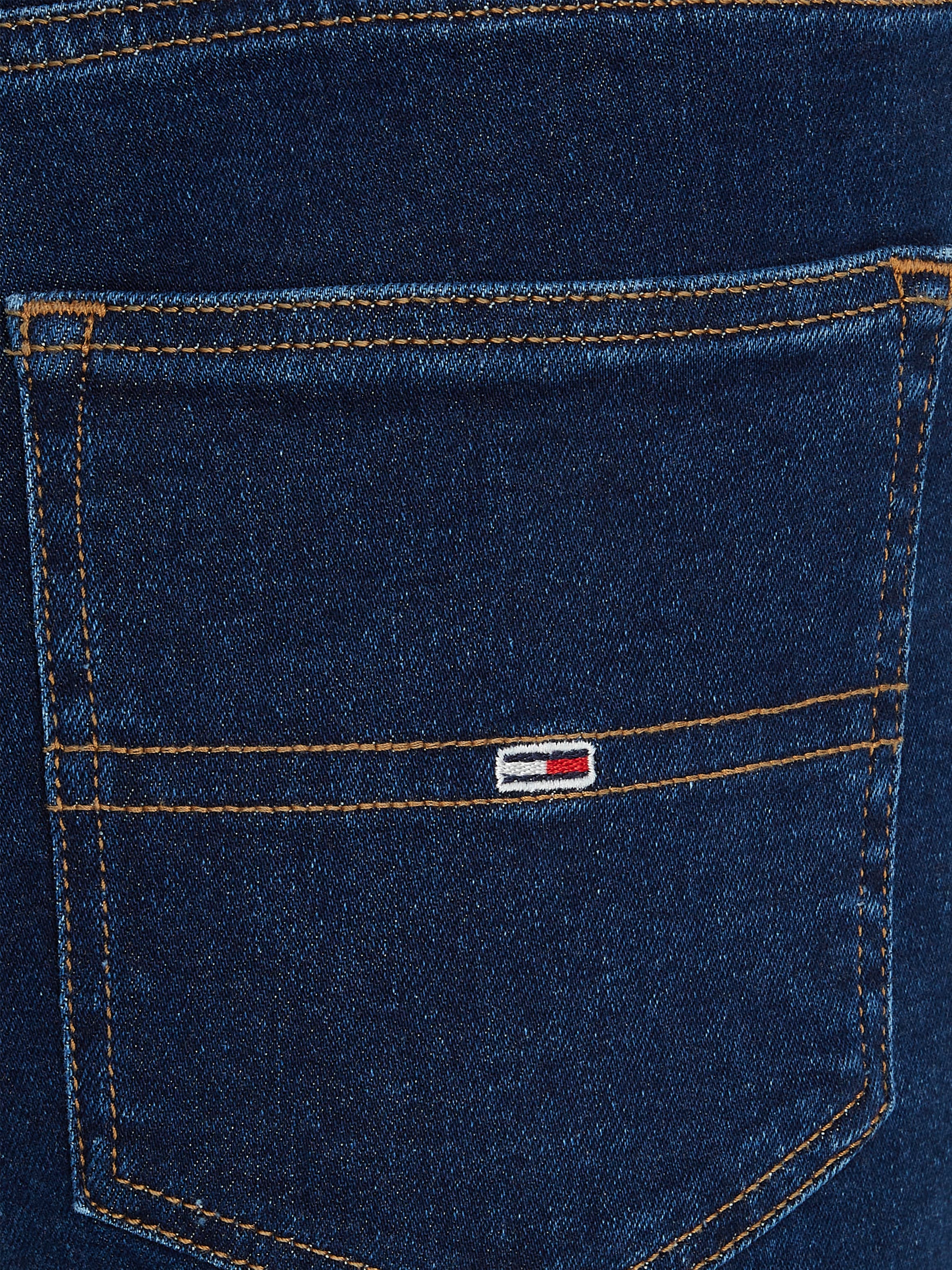 ♕ Tommy Jeans mit Bequeme Ledermarkenlabel bestellen »Sylvia«, versandkostenfrei Jeans