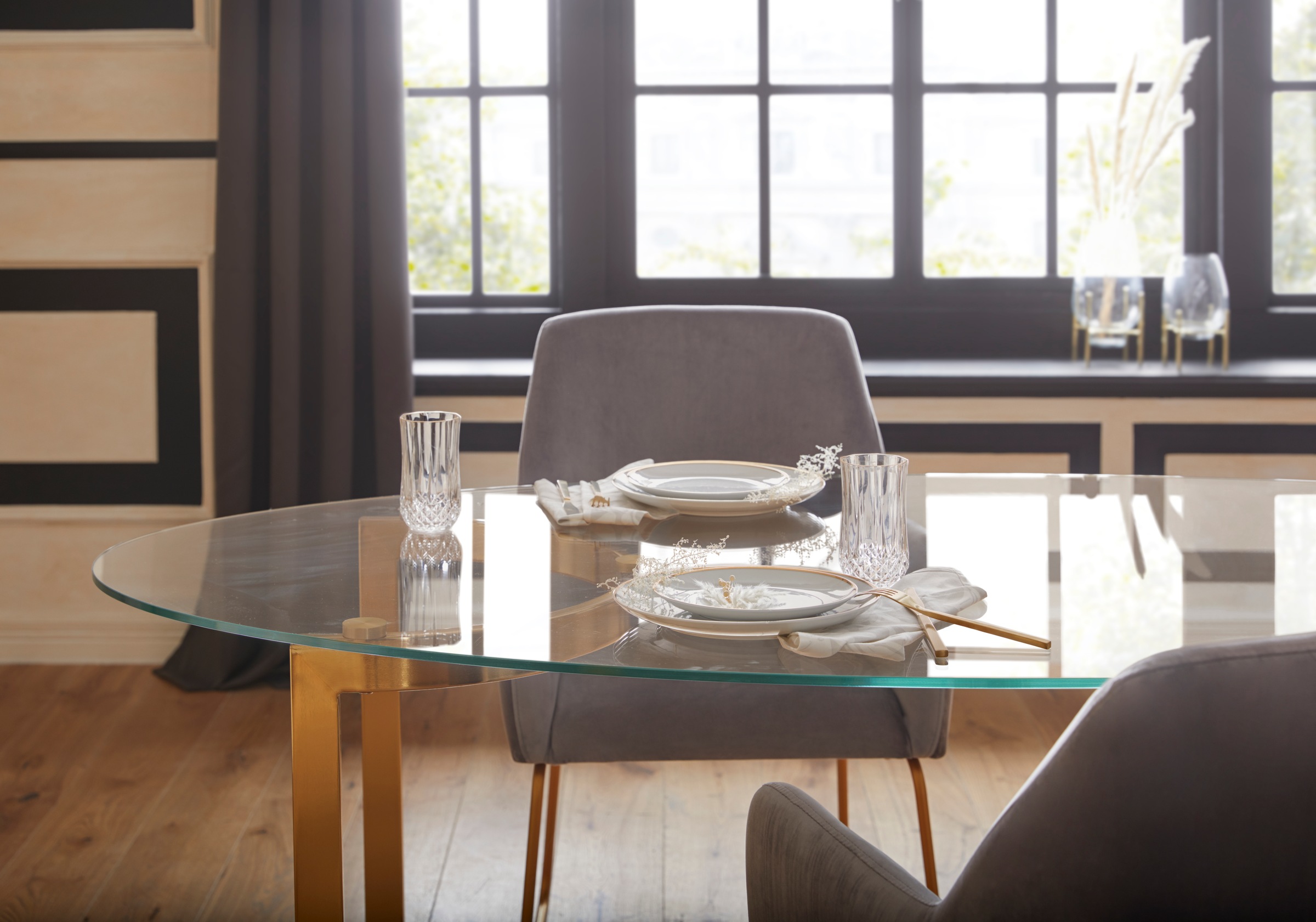 Image of Guido Maria Kretschmer Home&Living Stuhl »Lorient«, Velvet bei Ackermann Versand Schweiz