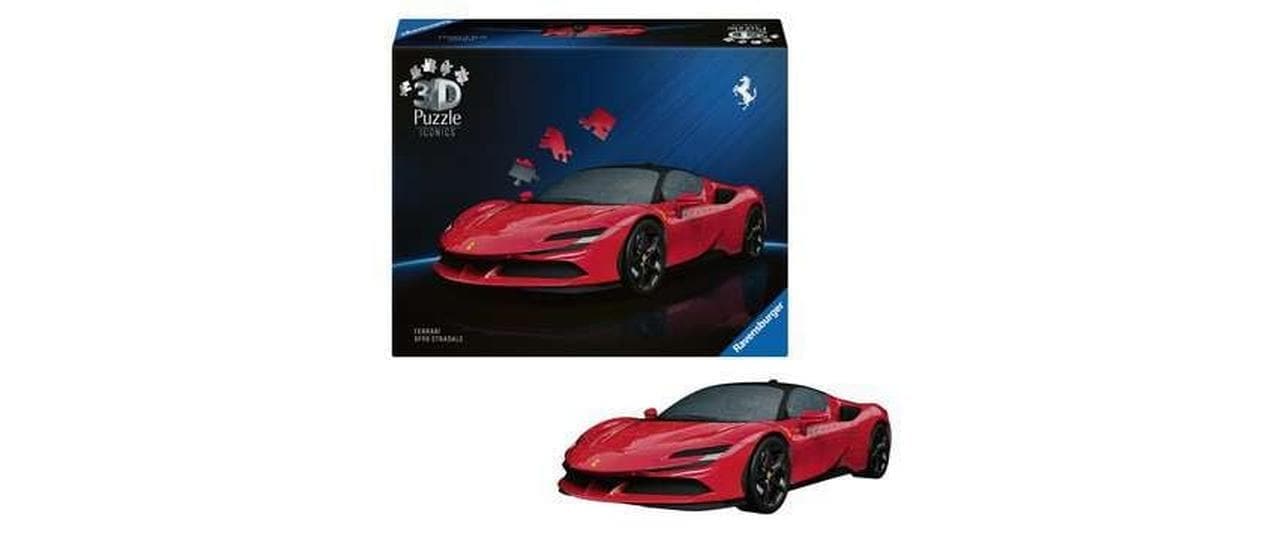 Ravensburger 3D-Puzzle »Iconics Ferrari SF90 Stradale« 3D-Effekt