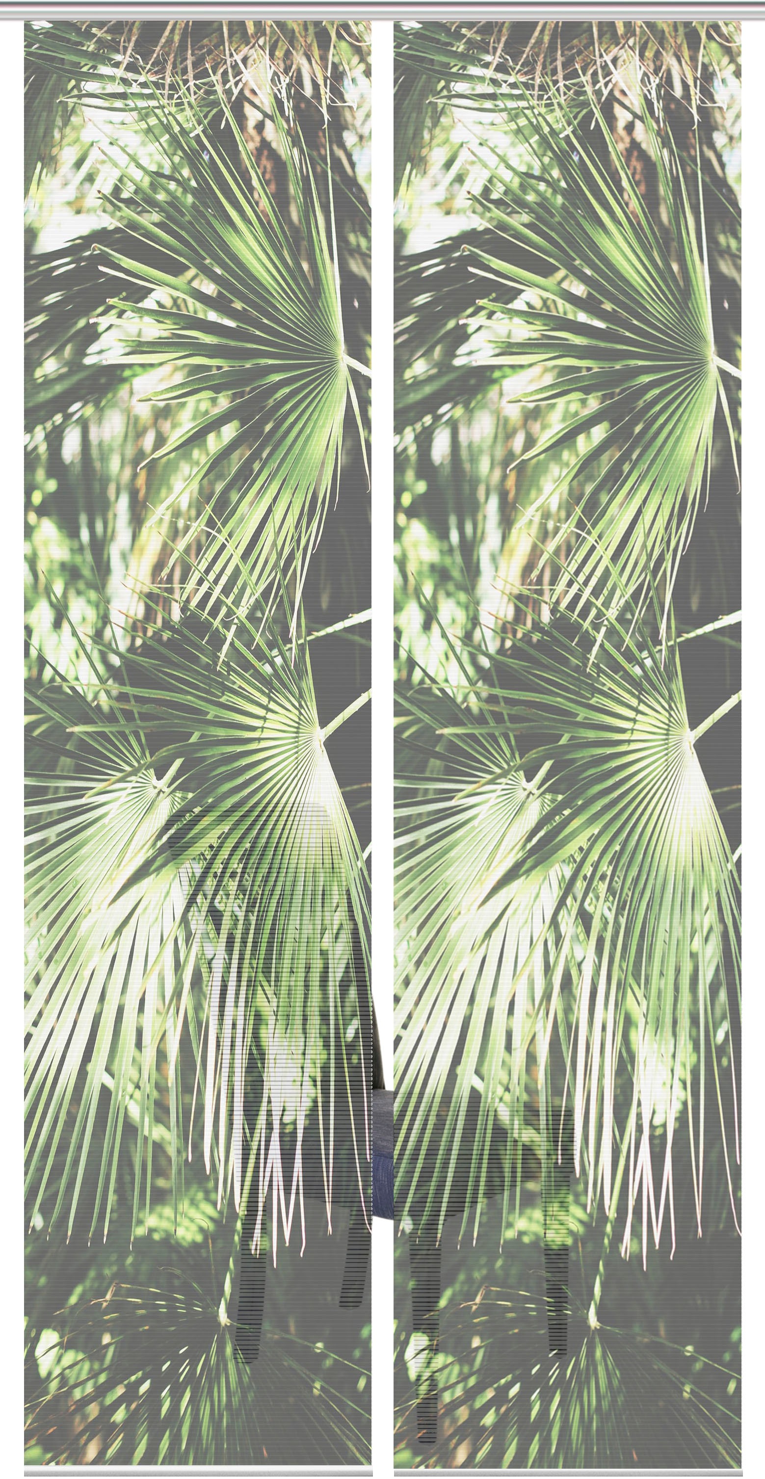 Image of Vision S Schiebegardine »JUNGOLA 2er SET«, (2 St.), Bambus-Optik, Digital bedruckt bei Ackermann Versand Schweiz