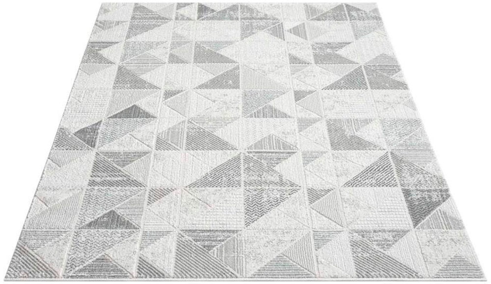Carpet City Teppich »ANTIK231« rechteckig 10 mm Höhe Kurzflor, 3D-Optik, Klassisch-Modern für Wohnzimmer, Schlafzimmer
