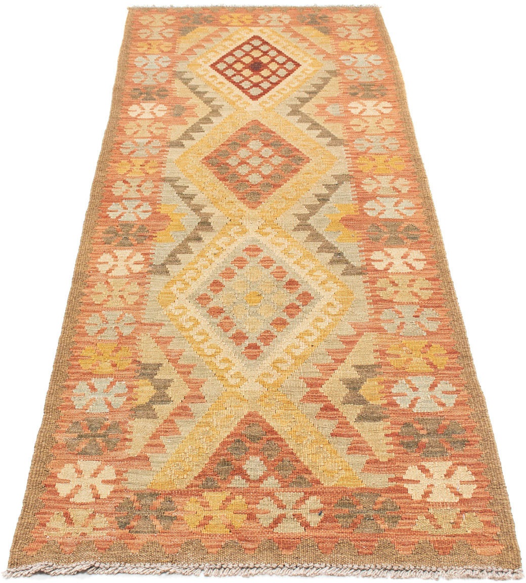 Image of morgenland Läufer »Kelim Medaillon Rosso chiaro 208 x 66 cm«, rechteckig, 0,4 mm Höhe, OrientOptik bei Ackermann Versand Schweiz