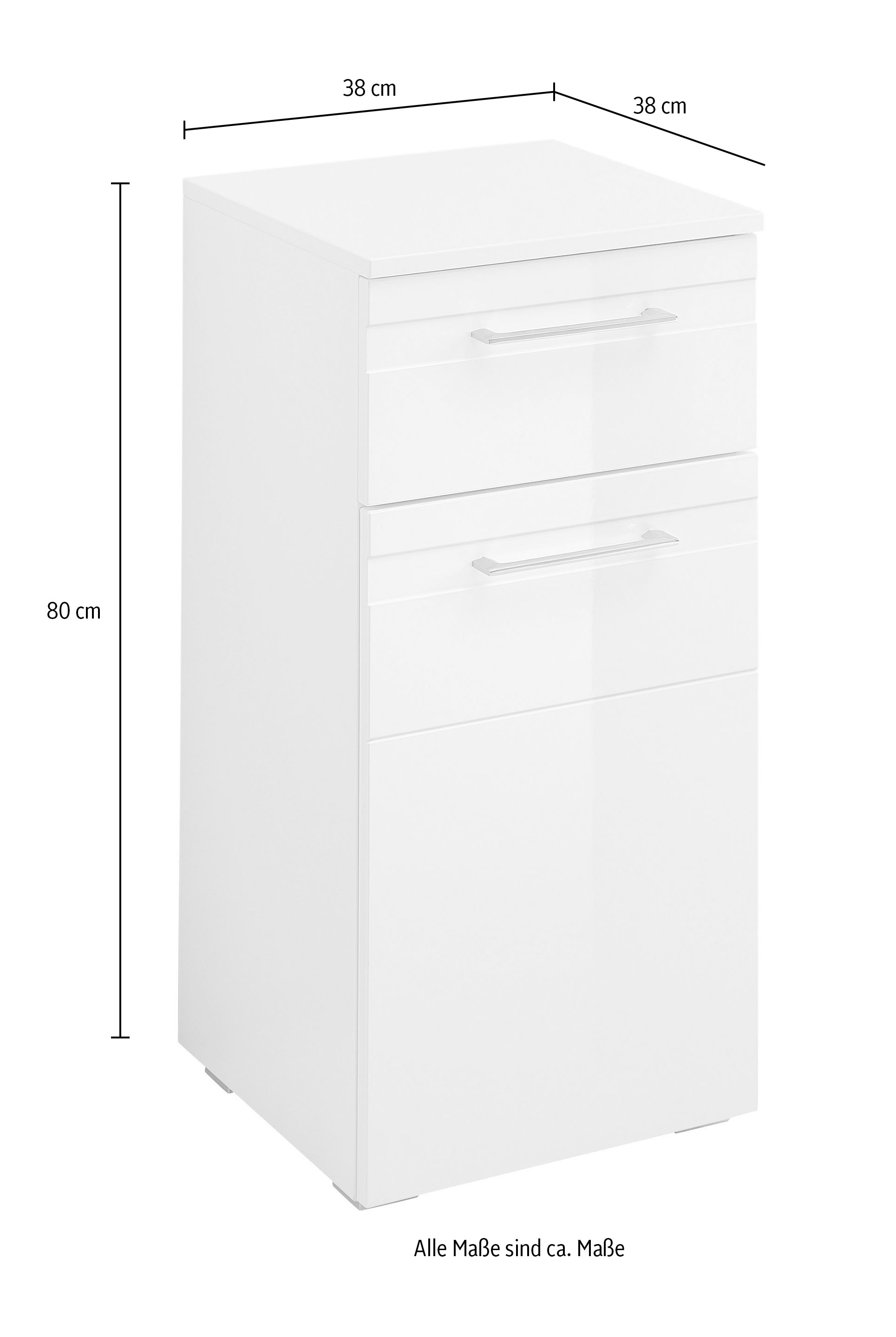 Saphir Armoire basse »mit einem Einlegeboden«