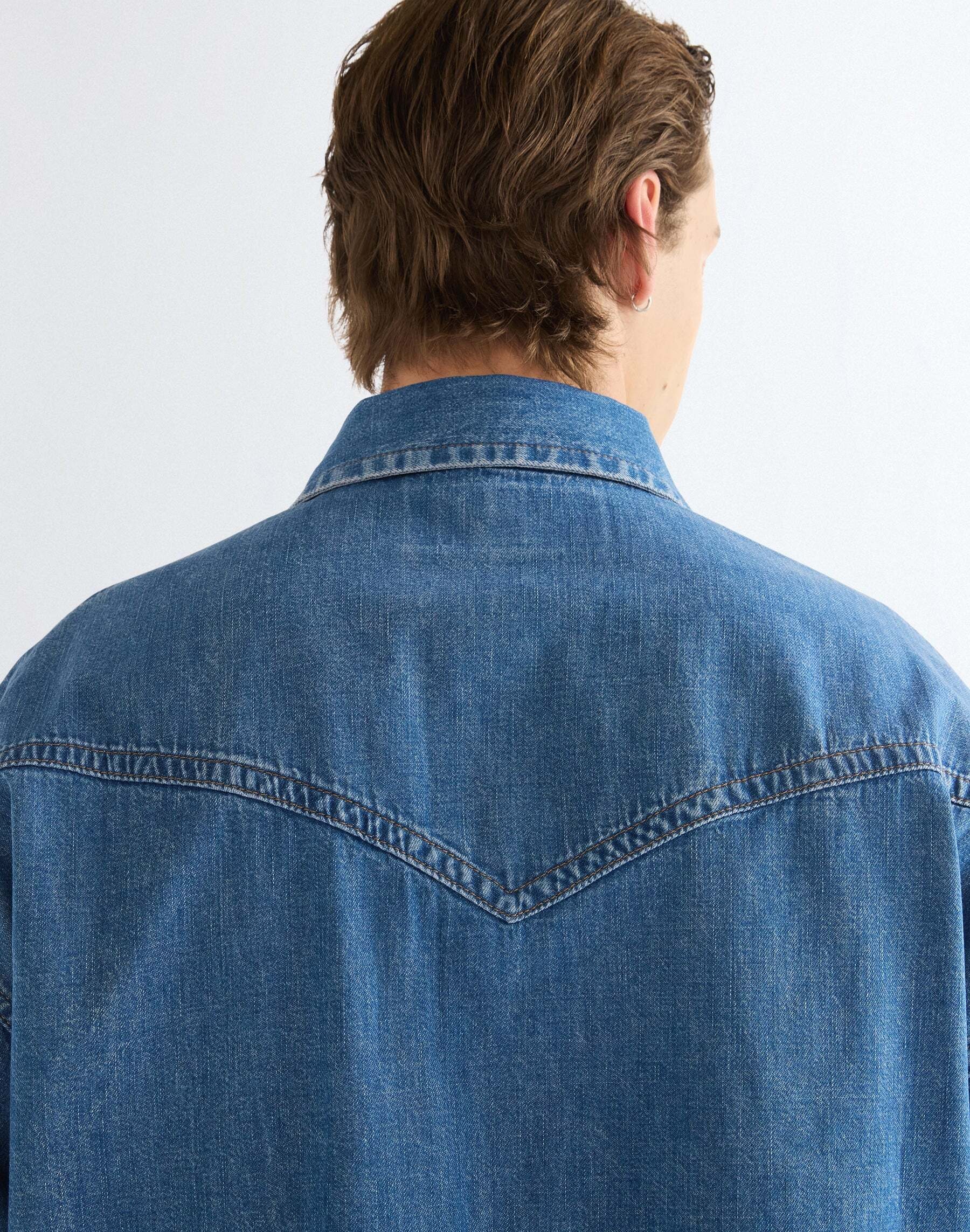 Wrangler Jeanshemd »WRANGLER Jeanshemd Super Western«