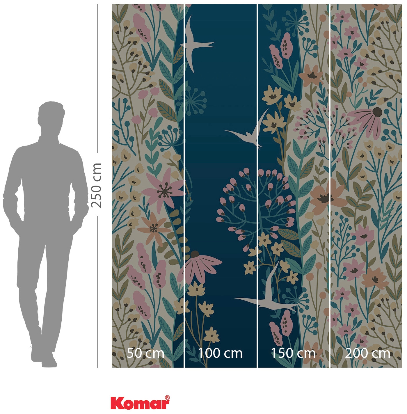 Komar Vliestapete »Digitaldruck Vlies - Canyon of Dreams - Grösse 200 x 250 cm«, bedruckt, Wohnzimmer, Schlafzimmer