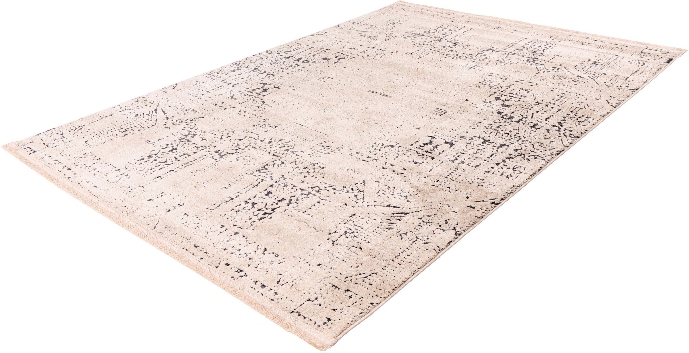 Teppich »Alamea«, rechteckig, Vintage-Design, Teppich im Used-Look, pflegeleicht