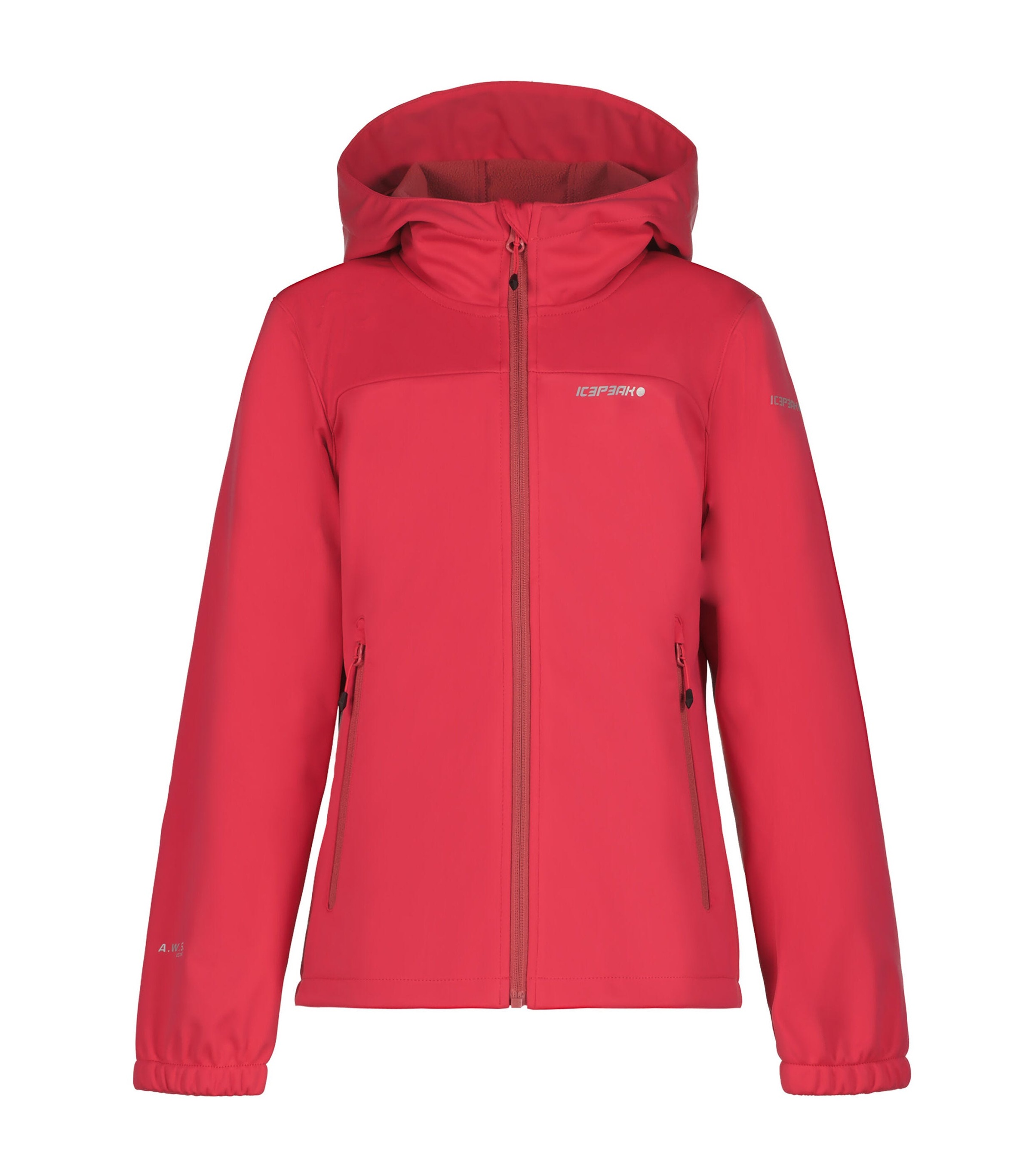 Image of Icepeak Softshelljacke "KULM JR" mit Kapuze für Kinder und Jugendliche, mit Kapuze, mit Fleece-Futter