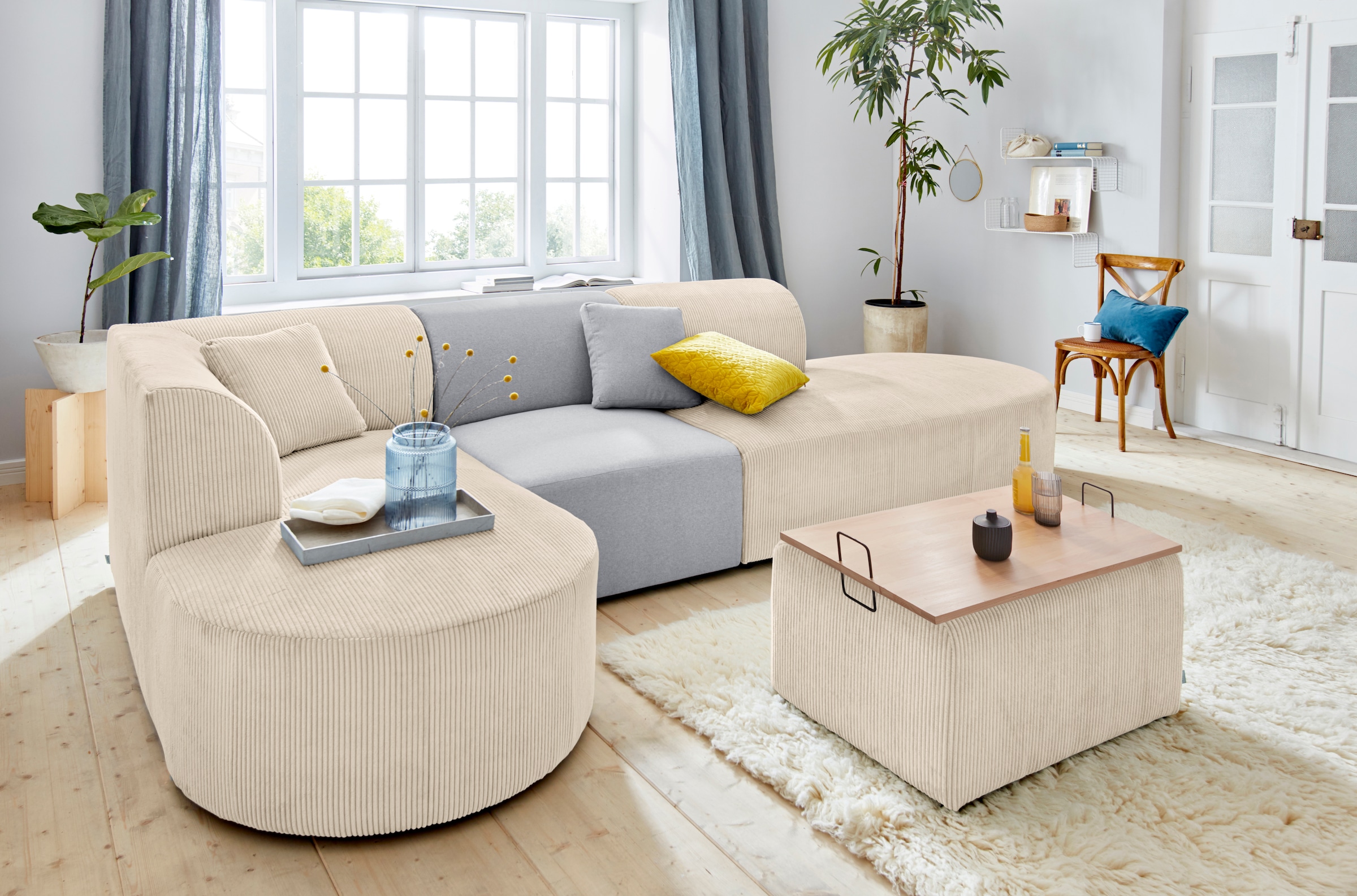 andas Sofa-Eckelement »Alesund«, als Einzelteile oder Modulteil kaufen