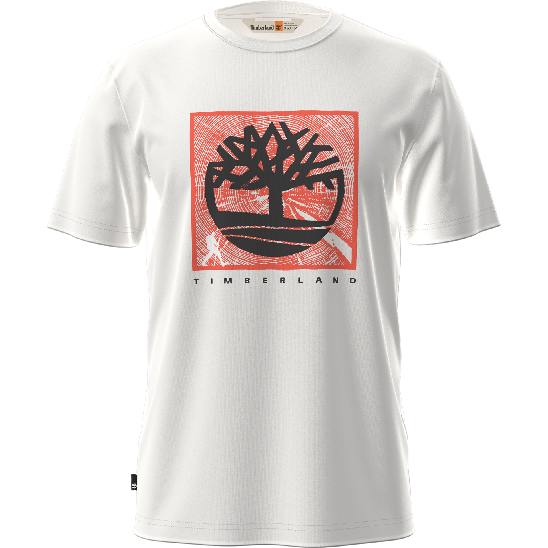 Timberland T-Shirt »Short Sleeve Front Graphic Tee«, in grossen Grössen