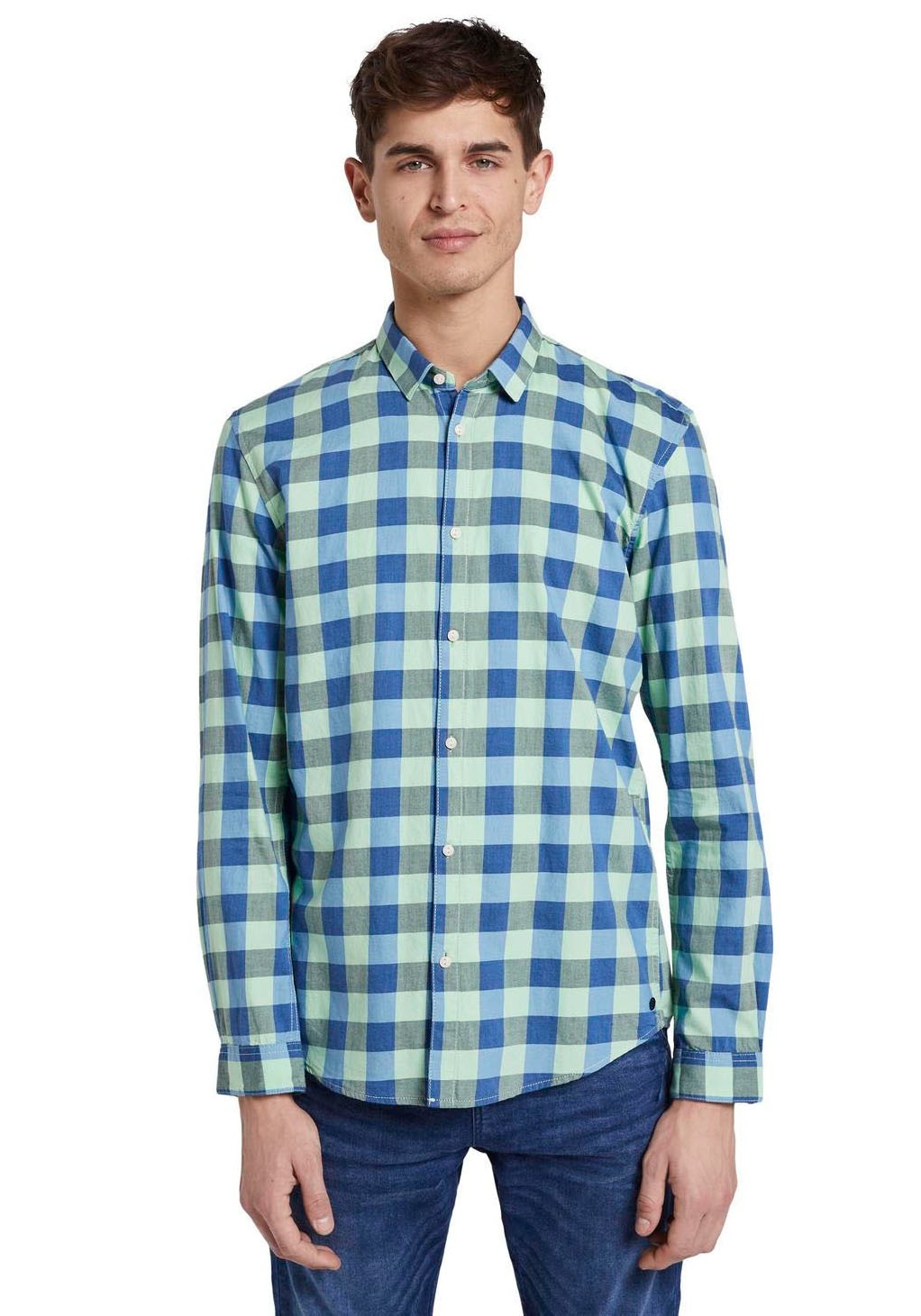 Image of TOM TAILOR Denim Karohemd, mit Karomuster bei Ackermann Versand Schweiz