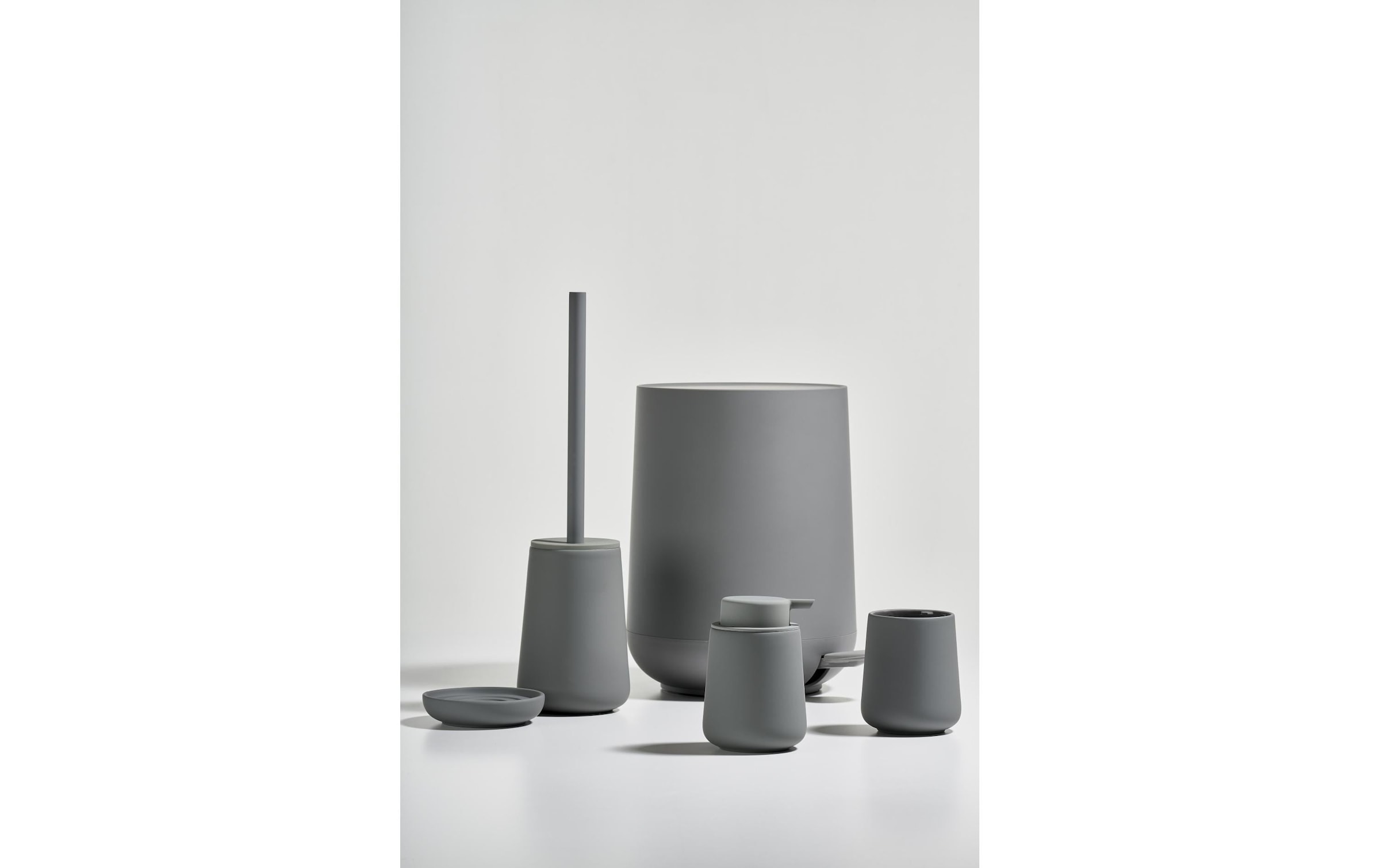 Zone Denmark WC-Garnitur »Nova One Grey«, aus Keramik-Metall