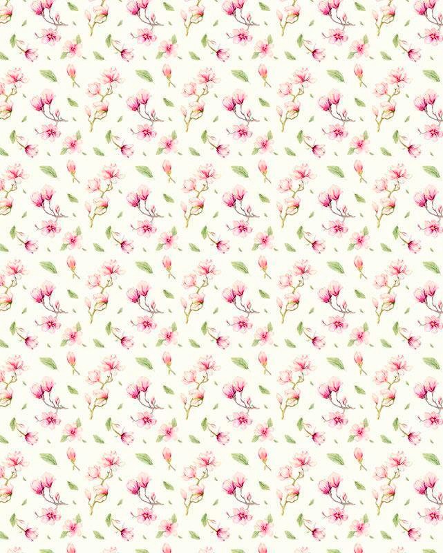 Image of Komar Vliestapete »Magnolia Rappo«, naturalistisch bei Ackermann Versand Schweiz