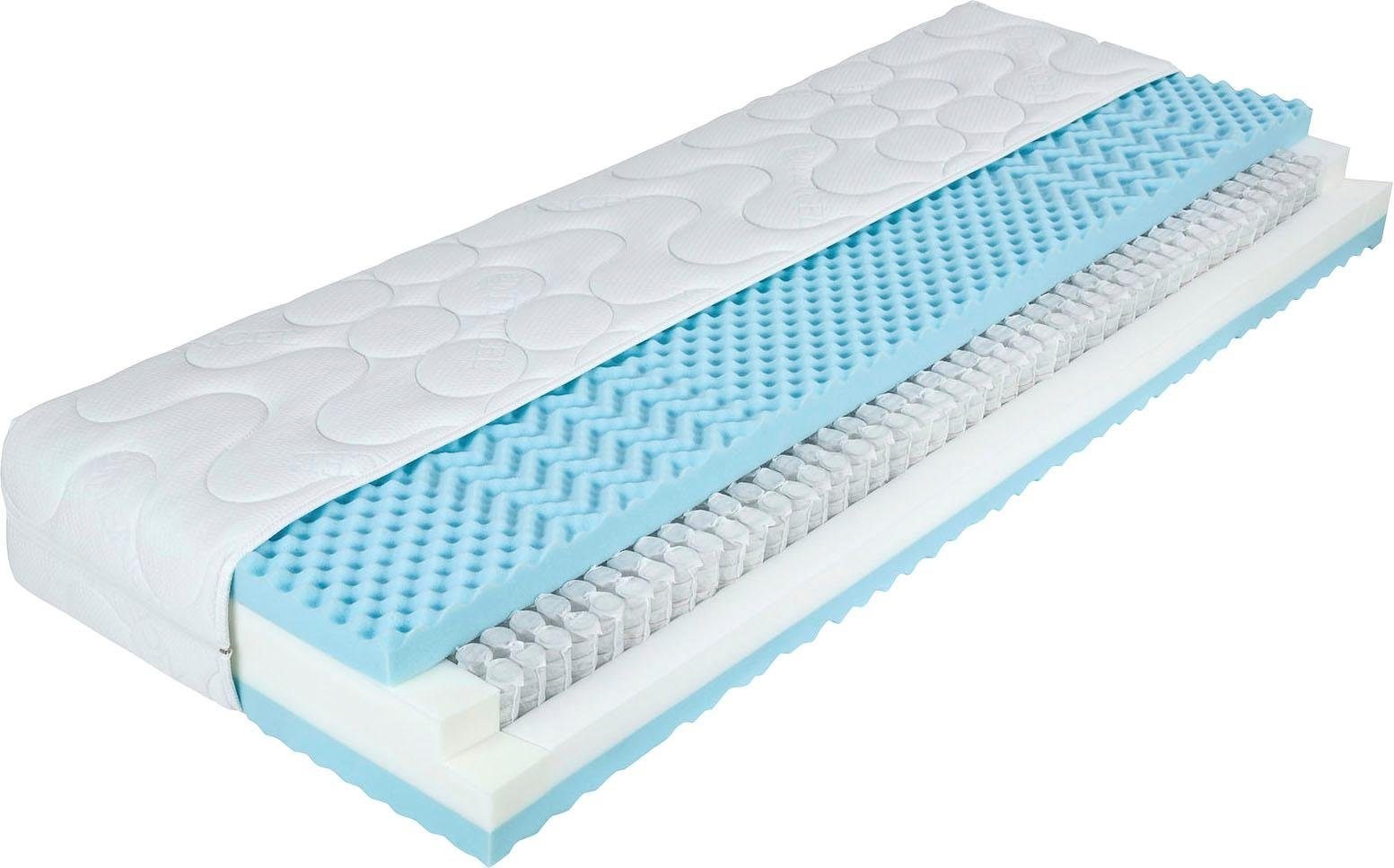 Image of ADA trendline Taschenfederkernmatratze »Nero«, 20 cm cm hoch, 836 Federn, (2 St., 1 oder 2-tlg.) bei Ackermann Versand Schweiz