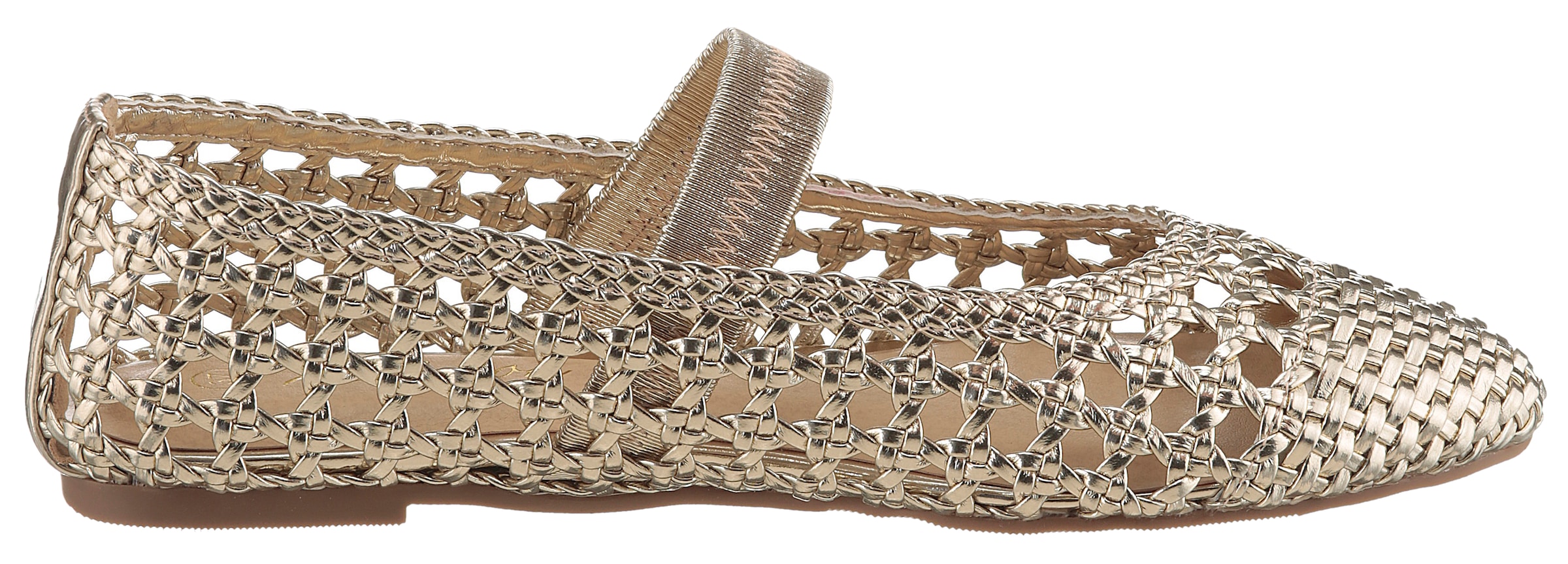 Aniston SHOES Ballerine  Sommerschuh in Flechtoptik - NEUE KOLLEKTION