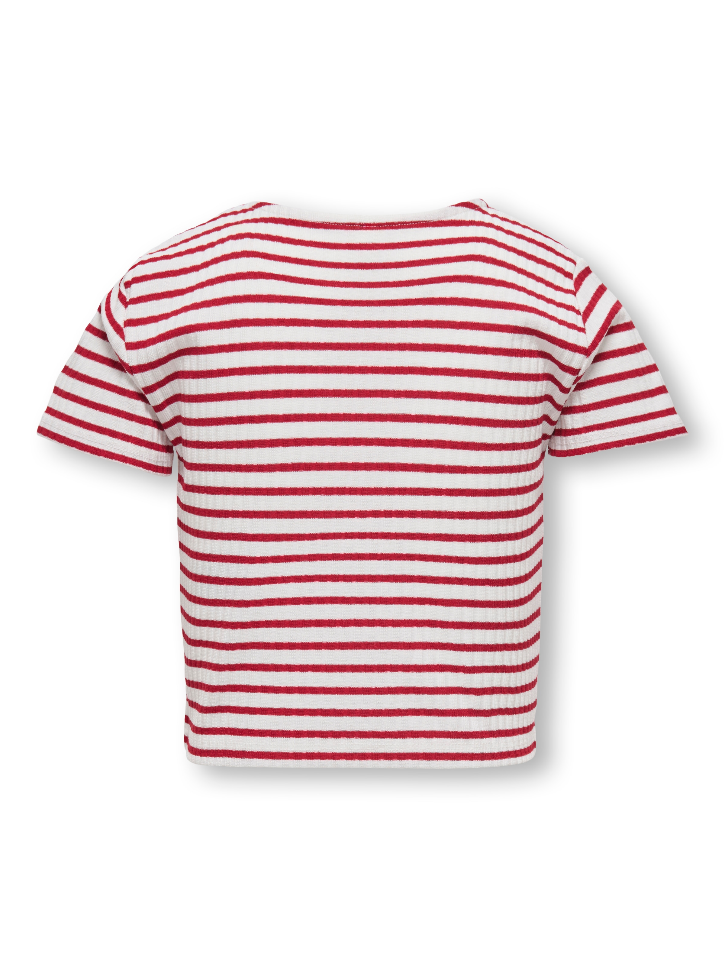 KIDS ONLY Kurzarmshirt »KOGNELLA STRIPED S/S O-NECK TOP JRS«