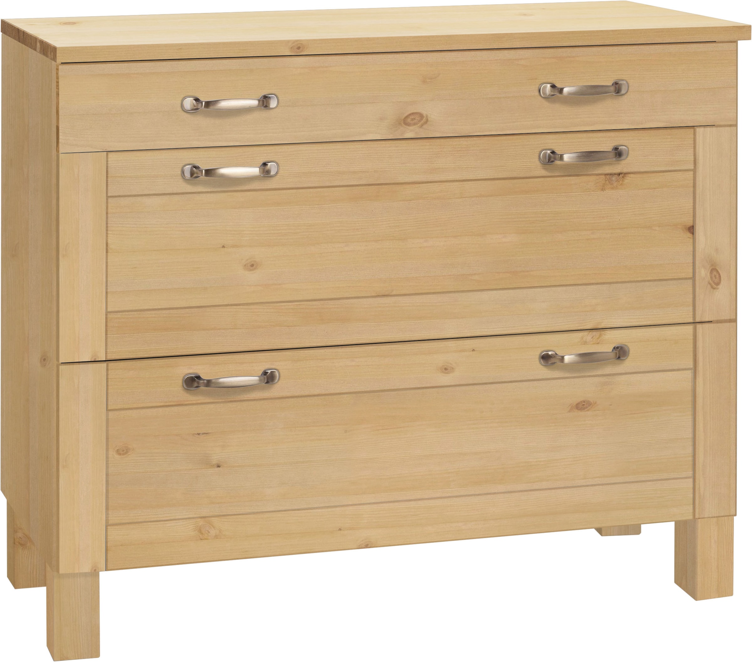Home affaire Unterschrank »Alby« Breite 100 cm, 3 Schubladen