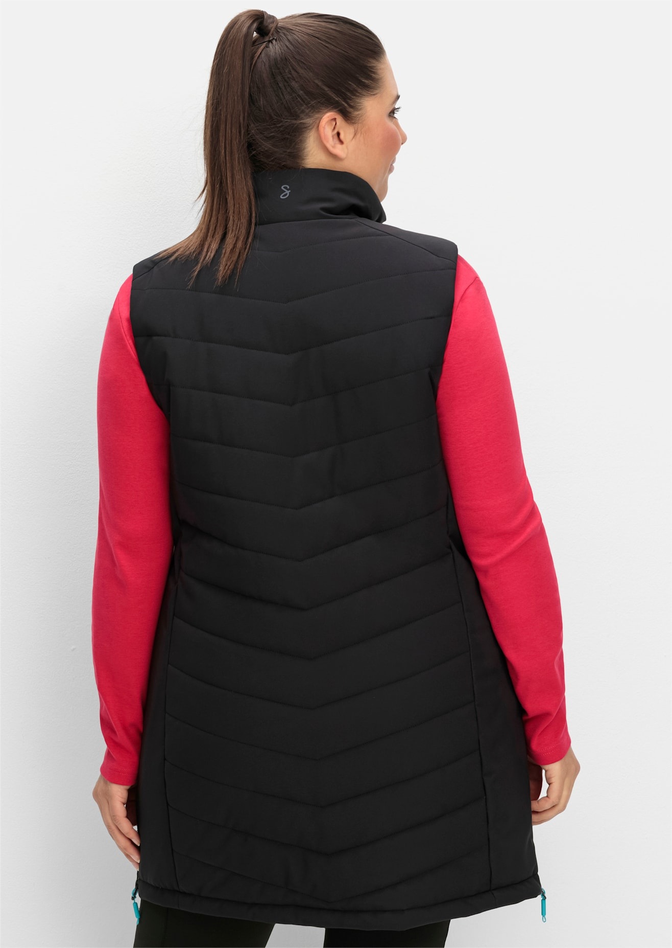 Sheego Langjacke, ohne Kapuze