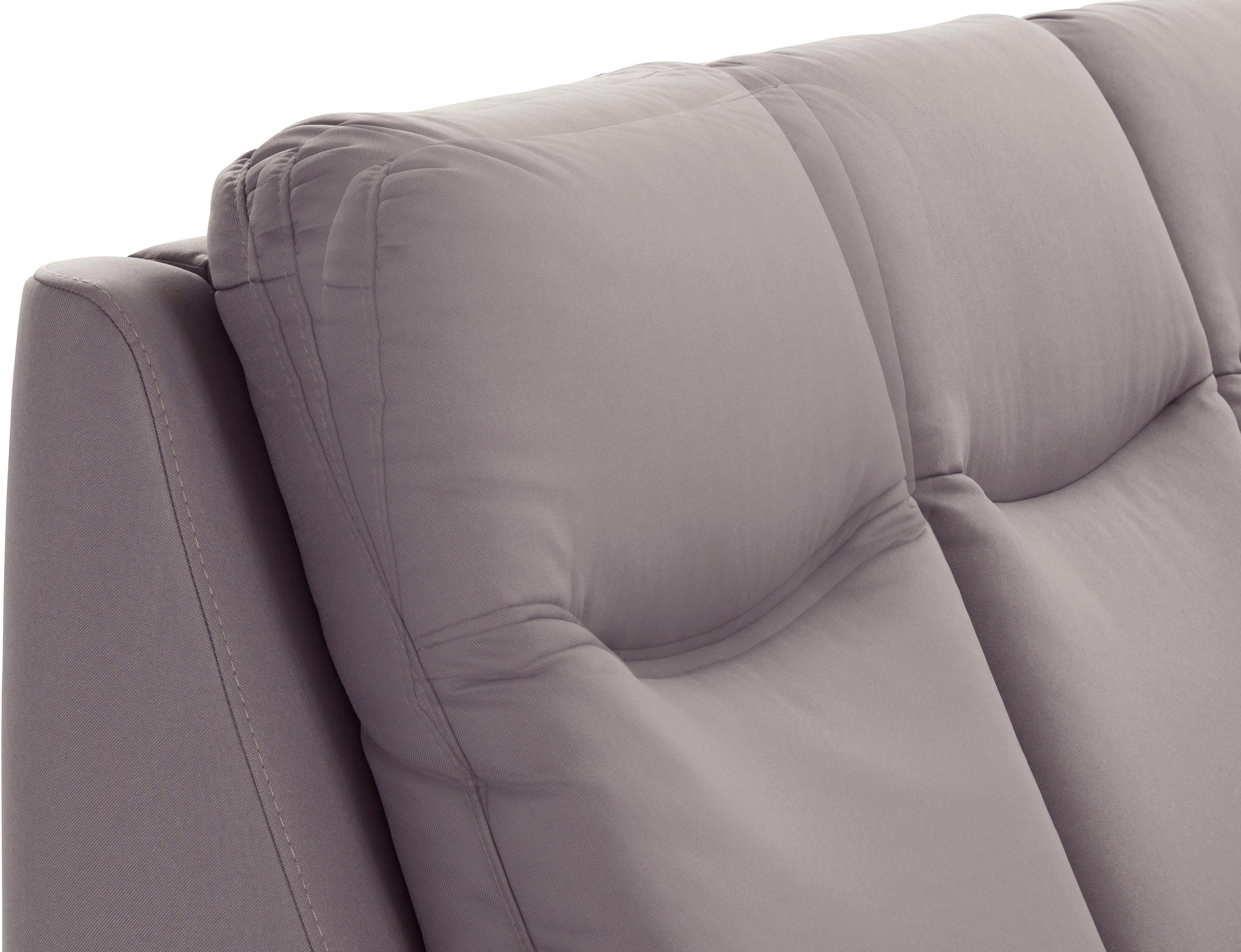 sit&more 3-Sitzer »Boccaccio« inklusive Federkern und Kopfteilverstellung