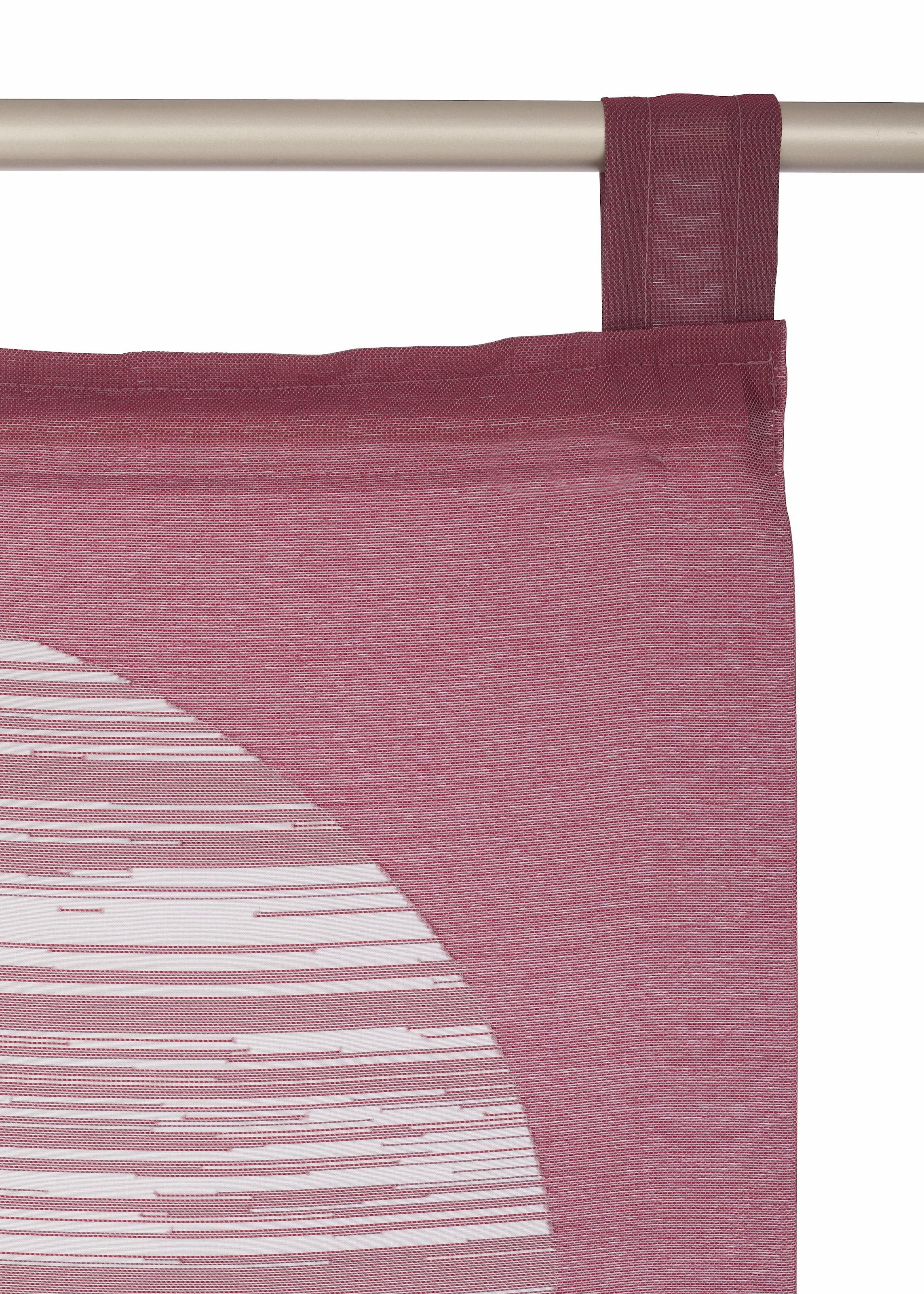 Neutex for you! Rideau coulissant »Padova« Boucles 1 cuis tlg. Inkl. Zubehör